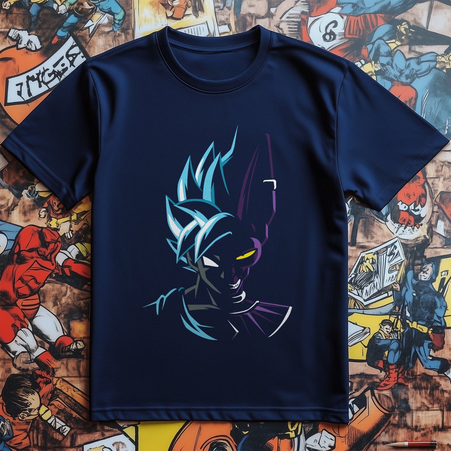Goku x Beerus Battle T-Shirt - Epic