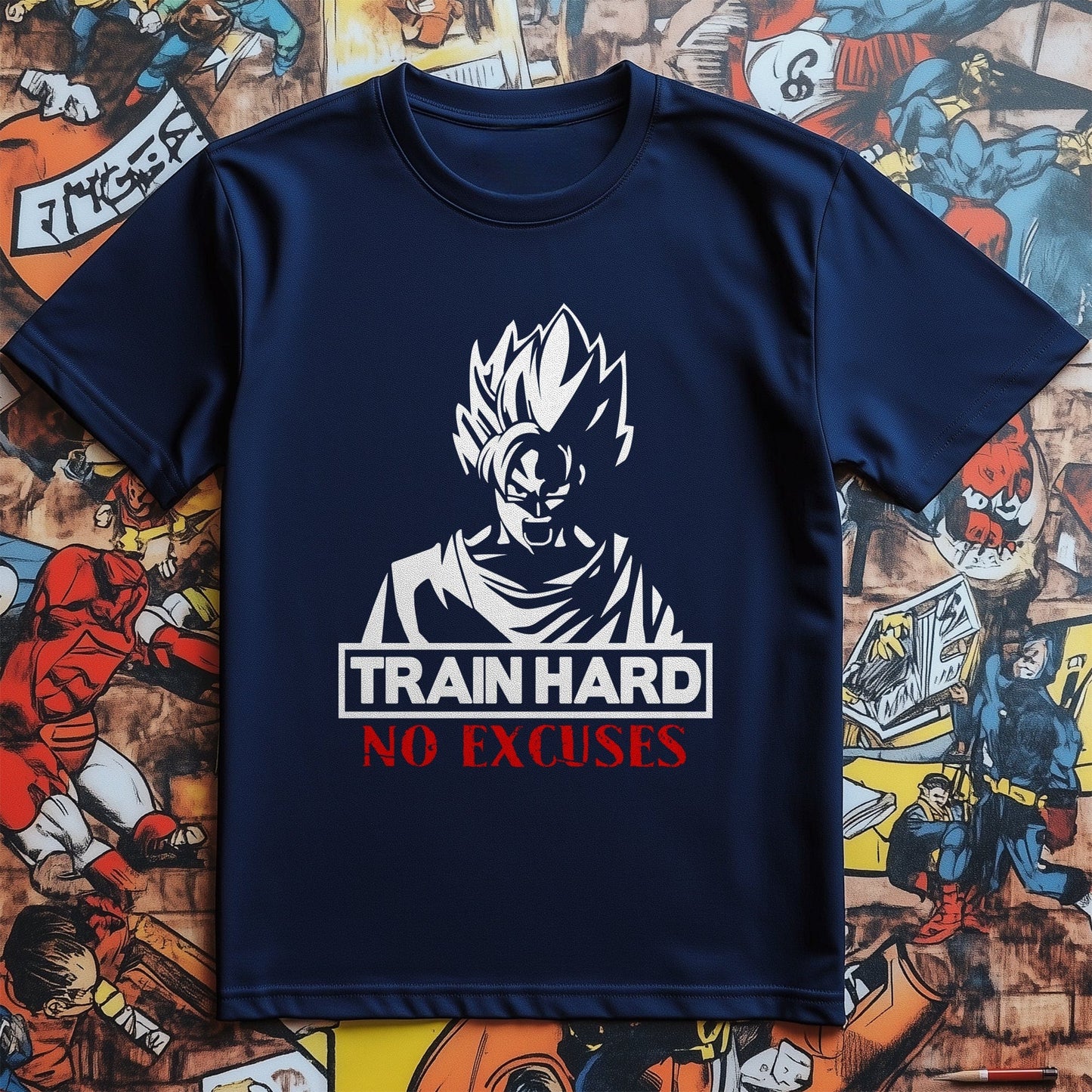 Goku Train Hard T-shirt - No