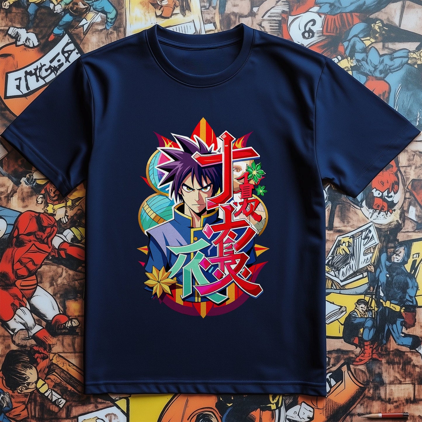 Anime Cartoon Man T-Shirt