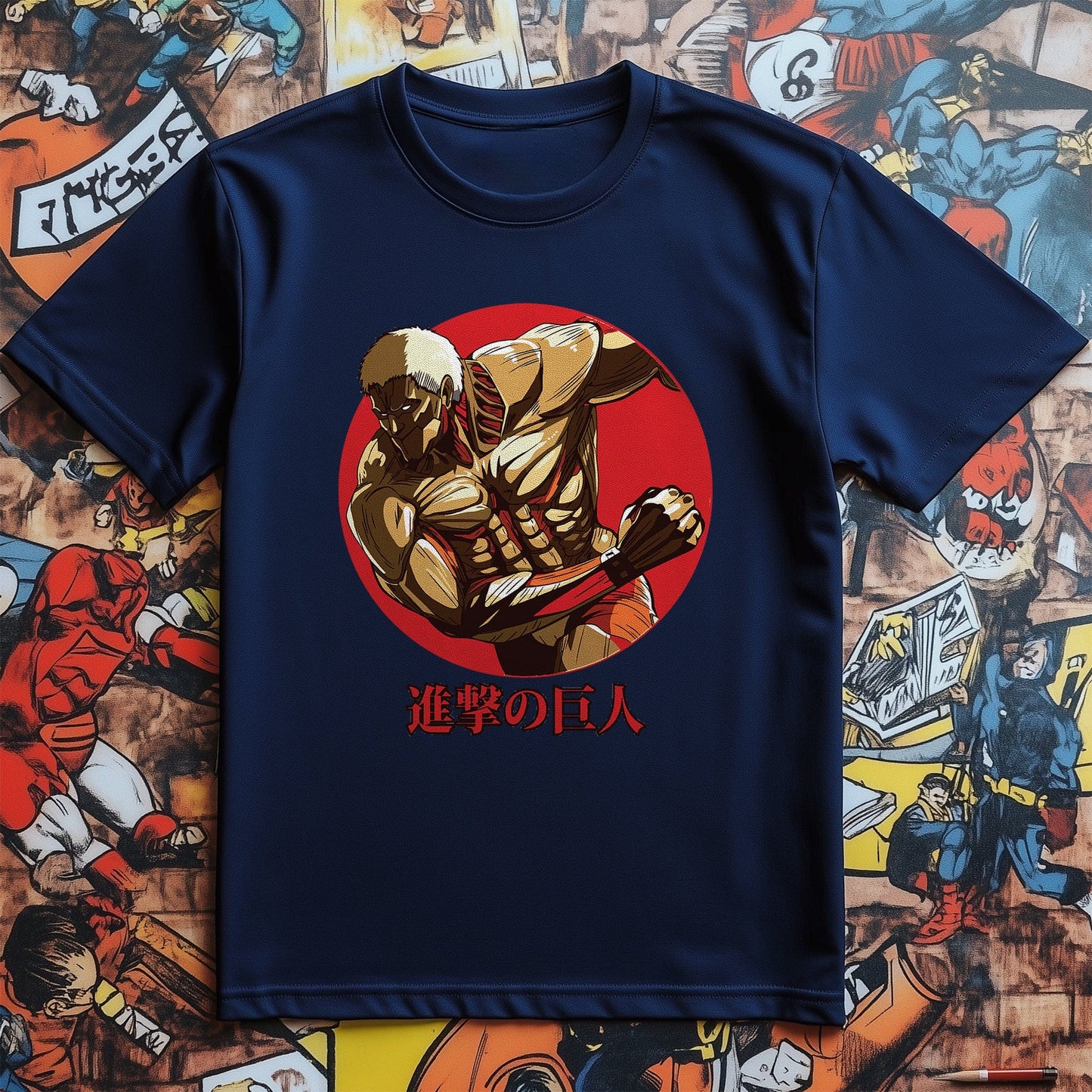 Titan Attack Red Giant t-shirt