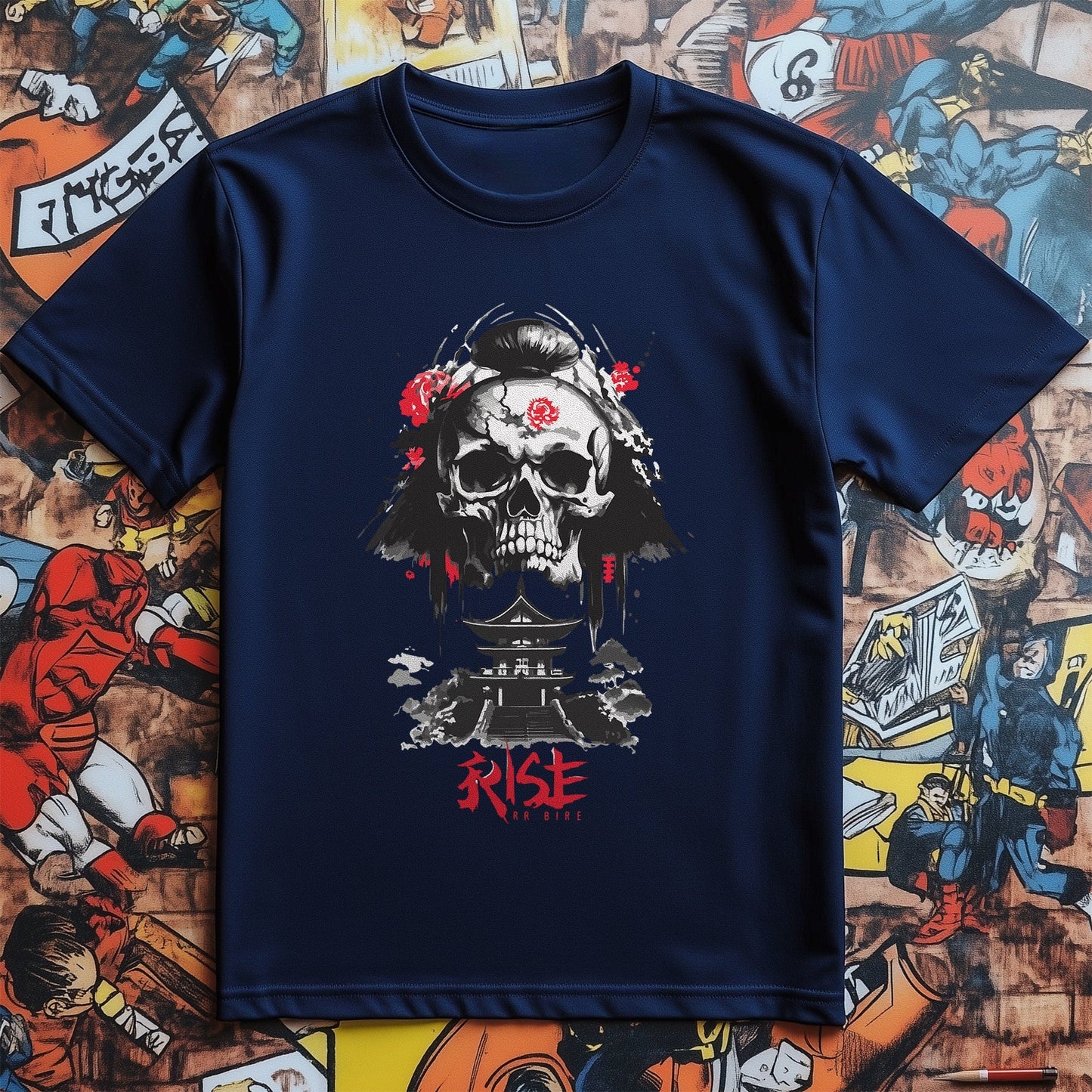 Rise Skull Anime T-Shirt