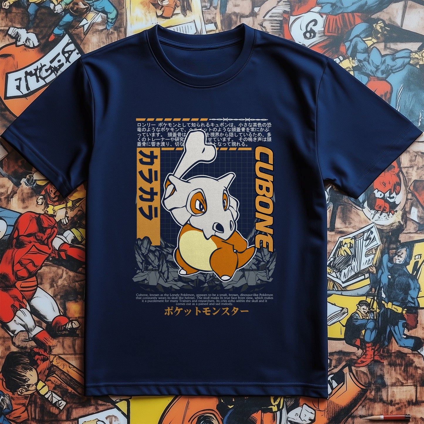 Cubone's Misadventures t-shirt