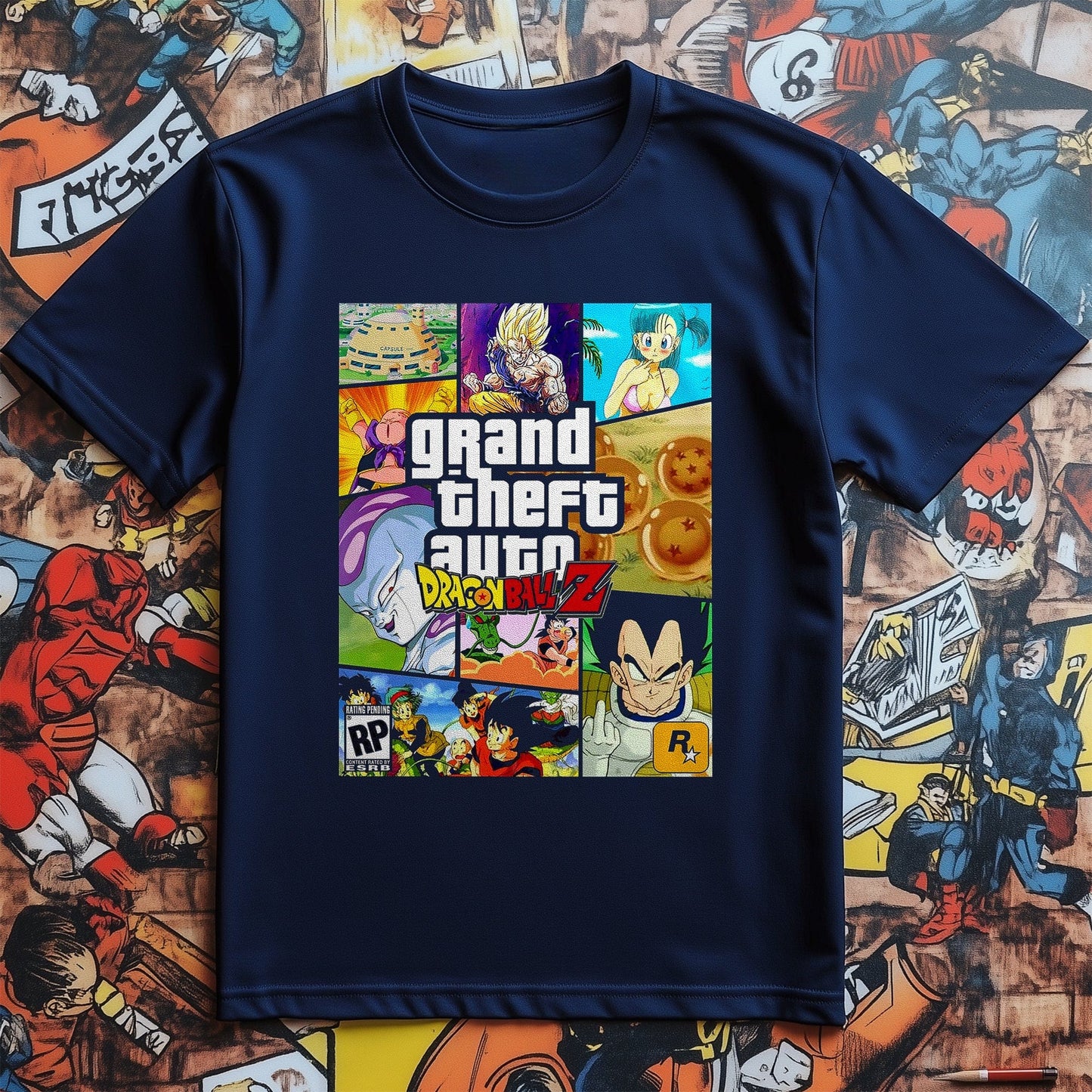 GTA-Dragon-Ball-Z T-shirt