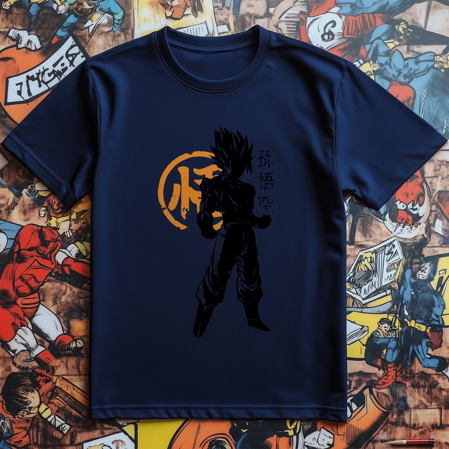 Goku Warrior Distressed T-Shirt