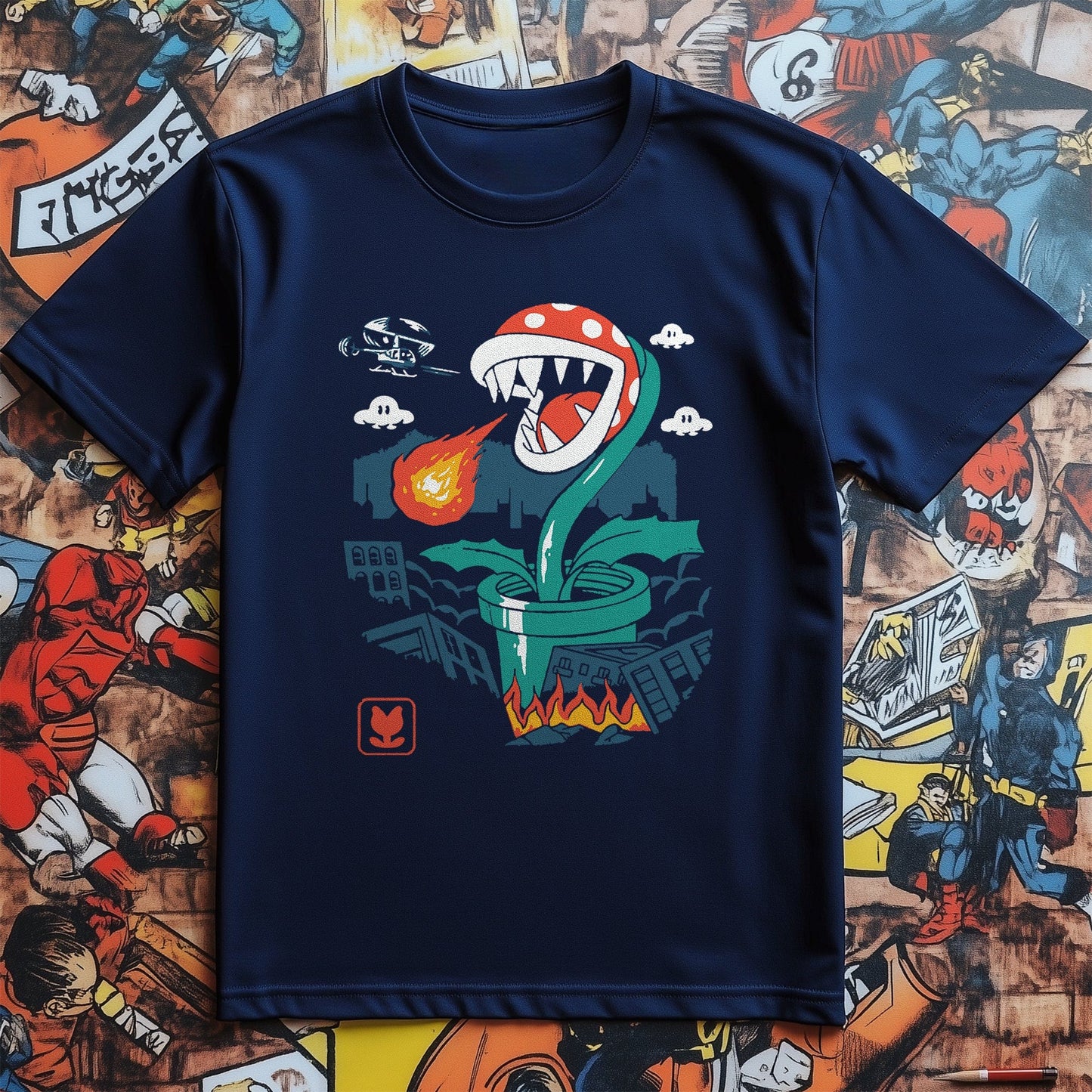 Piranha Plant Kaiju T-Shirt