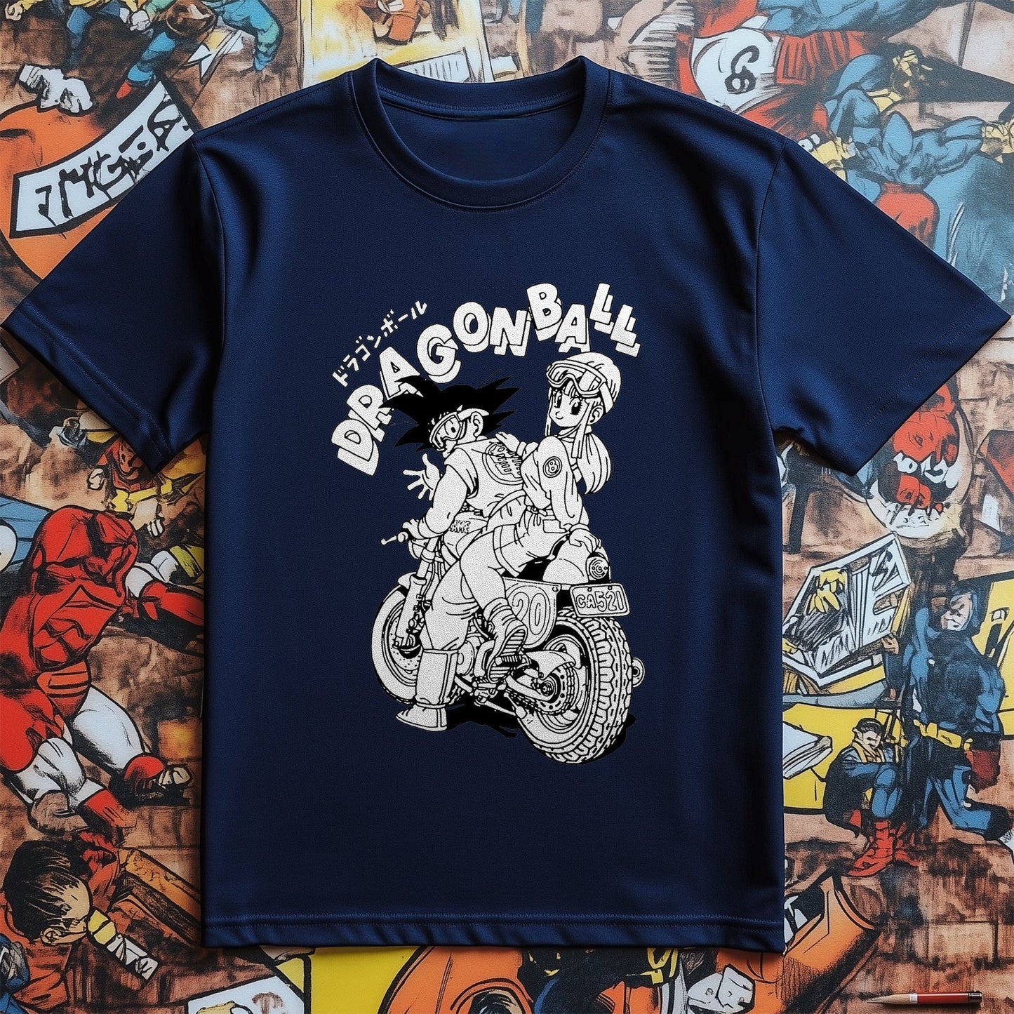 Goku Biker T-shirt
