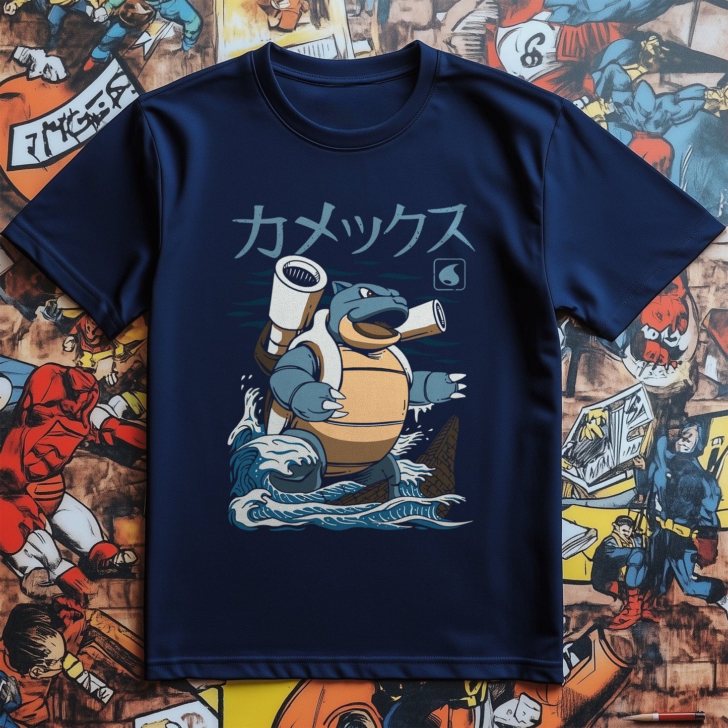 Pok√©mon Blastoise Kaiju t-shirt