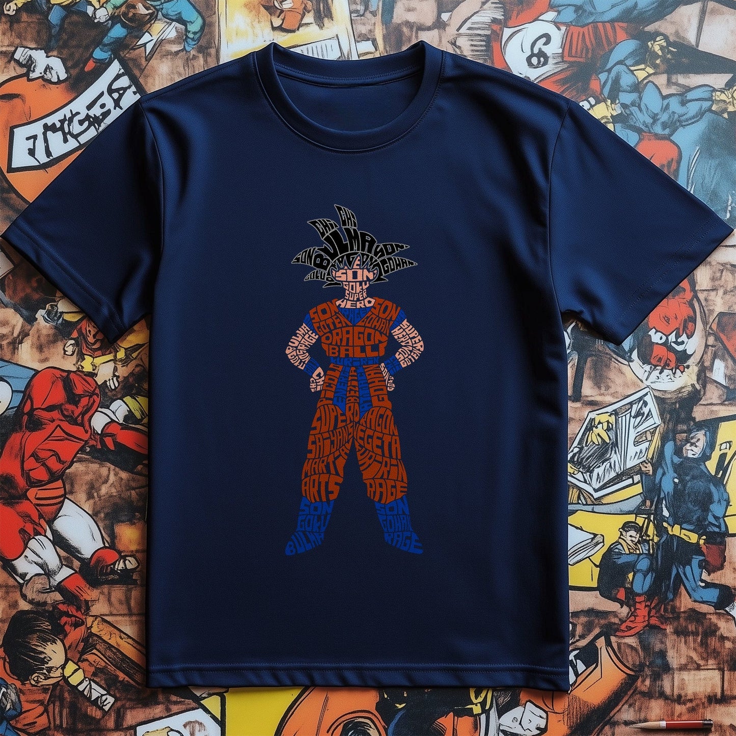 Goku Text T-Shirt