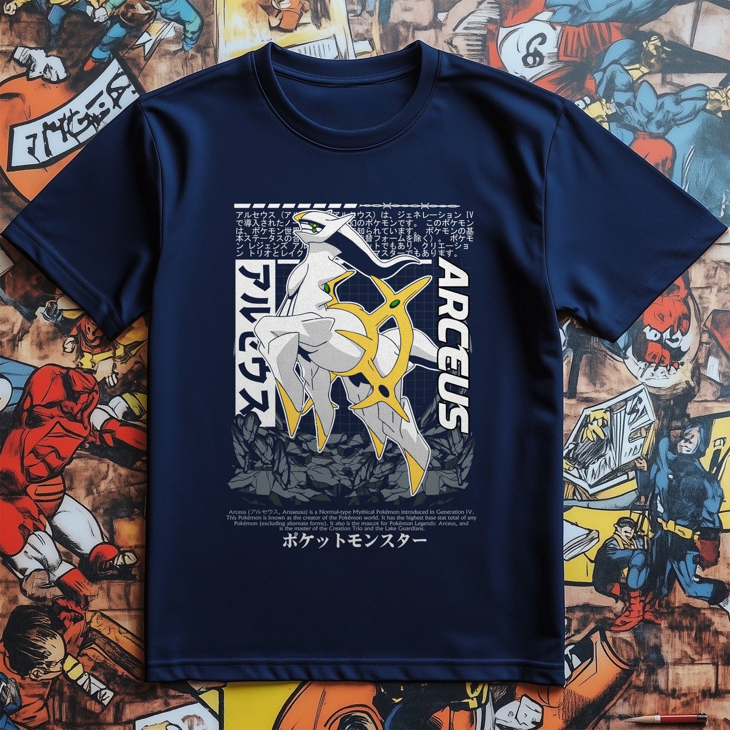P4 Pocket Monsters Adventure T-shirt