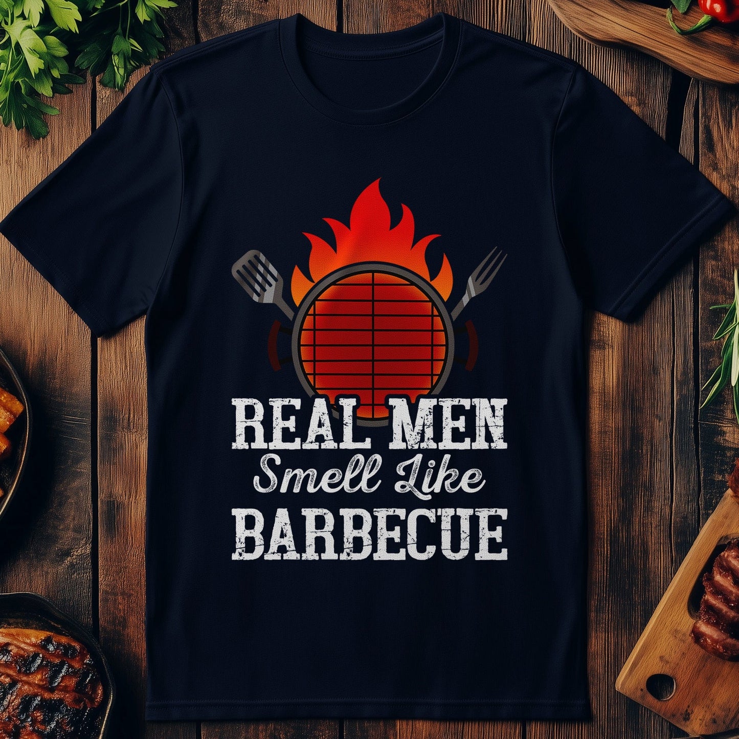 Real Men Smell T-Shirt