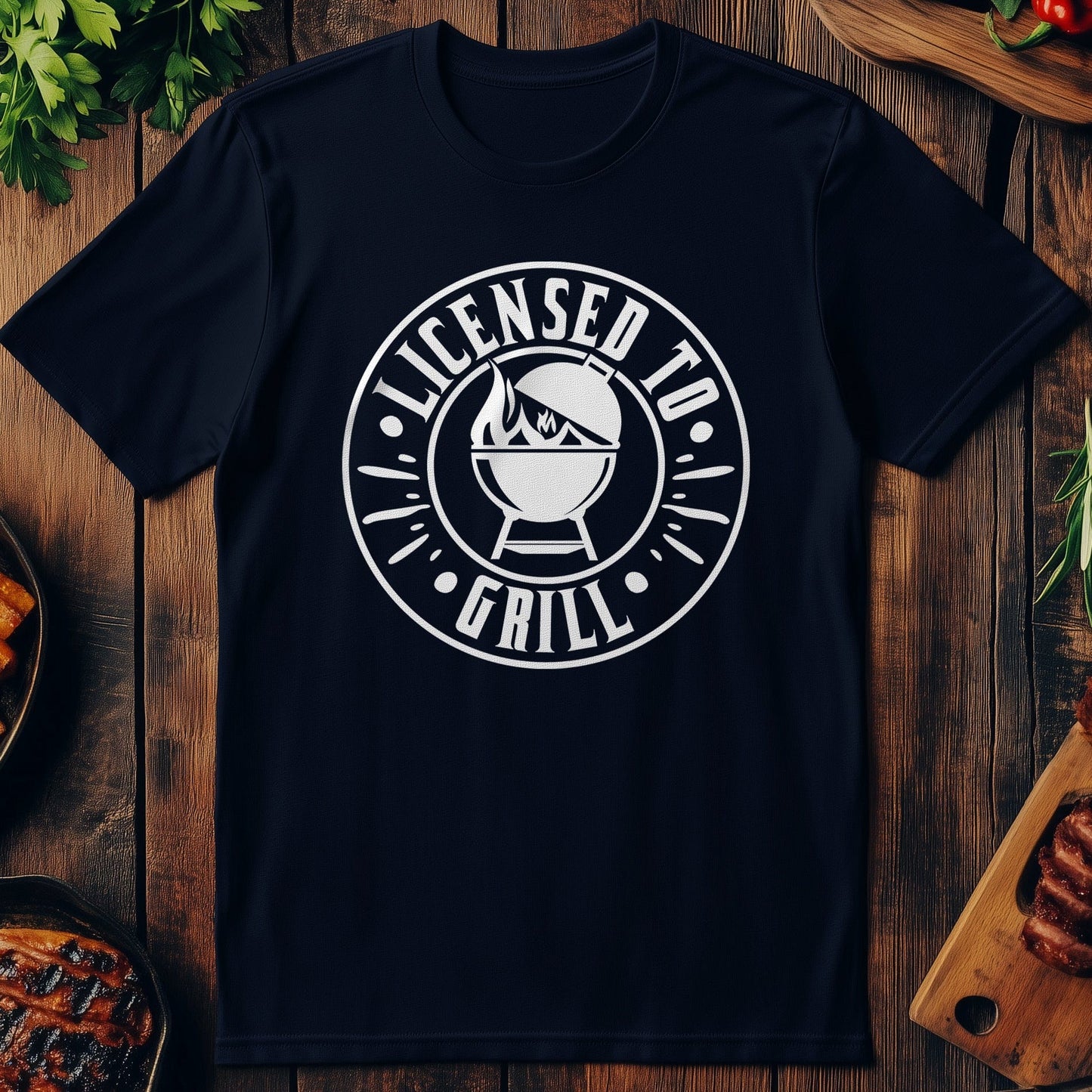 License to Grill T-Shirt