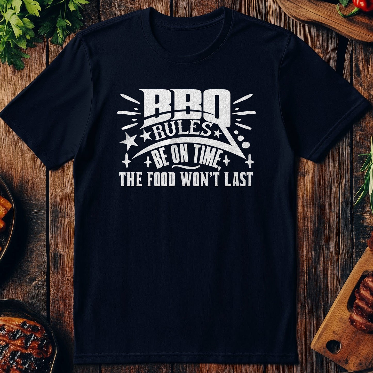 BBQ Rules: Food T-Shirt