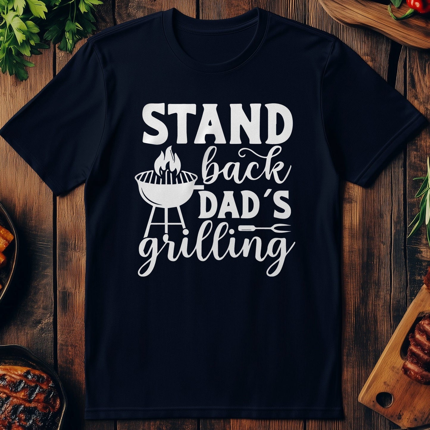 Stand Back! Dad's T-Shirt Style001