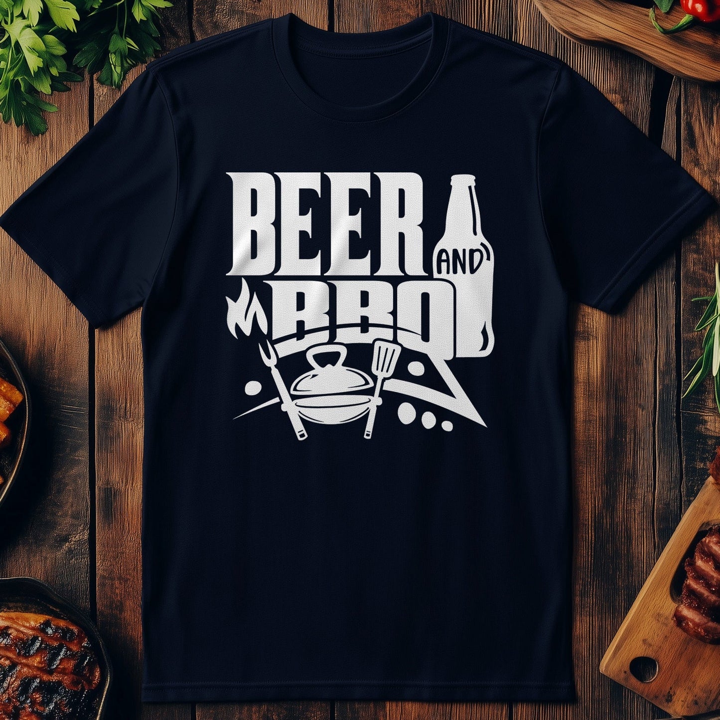 Beer and BBQ T-Shirt