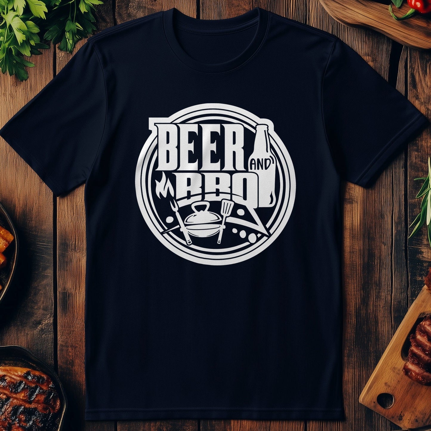 Beer and BBQ 2 - T-Shirt