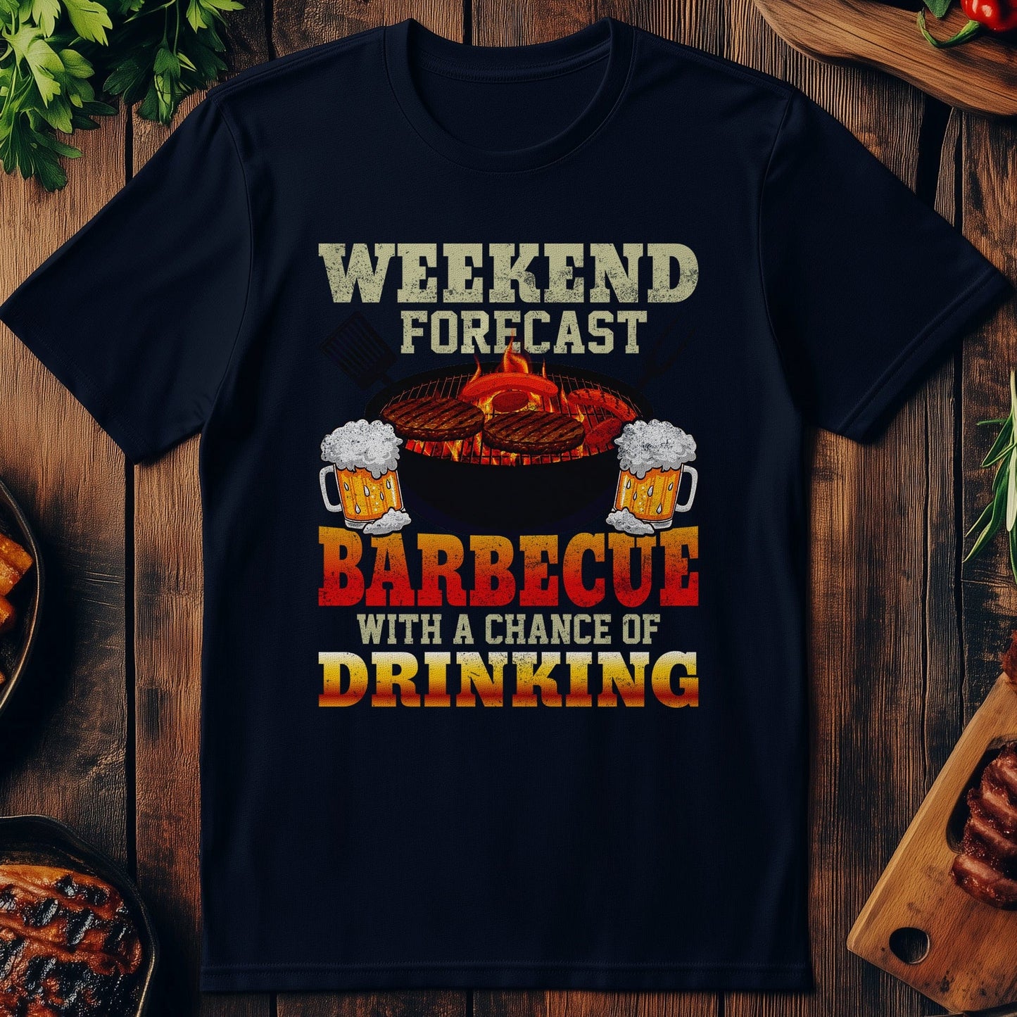 BBQ Forecast - T-Shirt