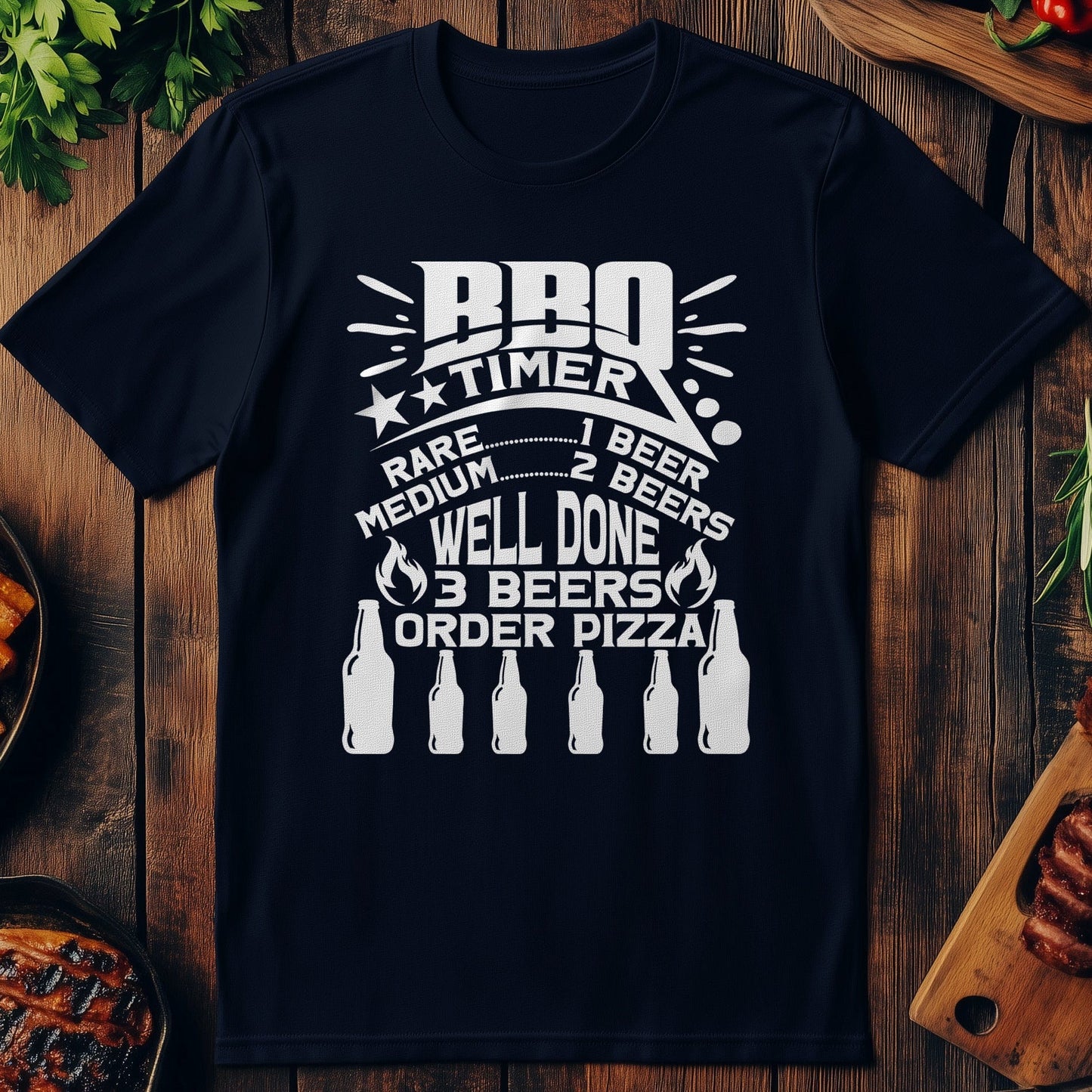 BBQ Timer: Order T-Shirt