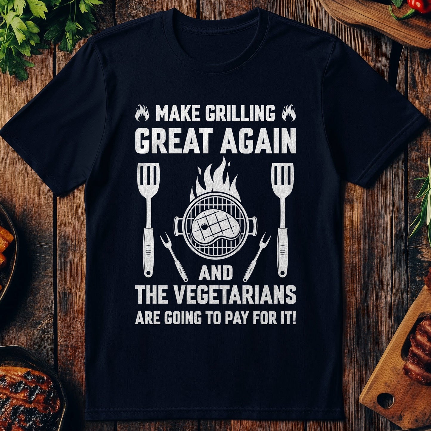 Make Grilling T-Shirt
