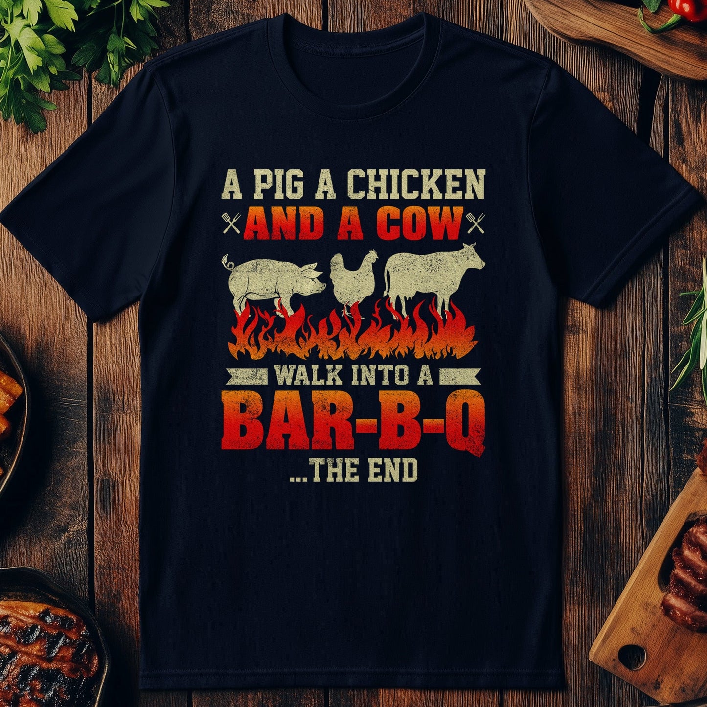 BBQ (5) - T-Shirt