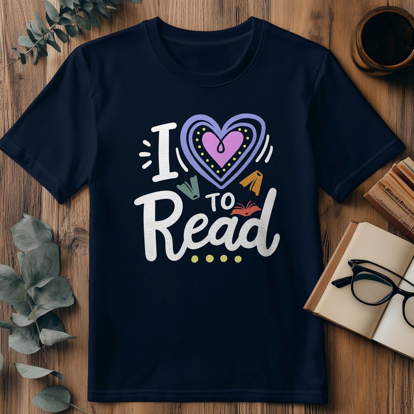 Heart to Read T-Shirt