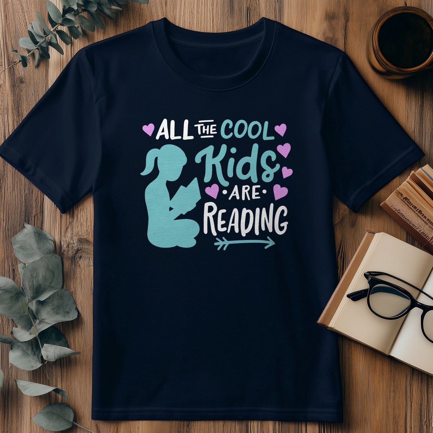 Cool Kids Read  Kids Tee