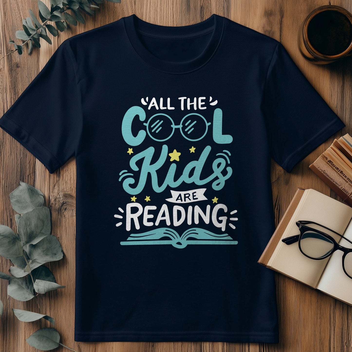 All the Cool Kids Reading Kids Tee