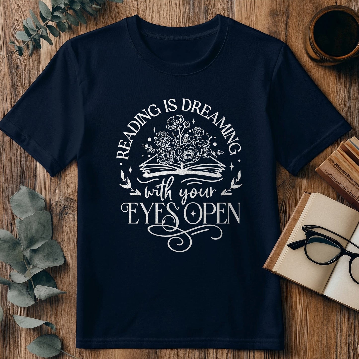 Reading is Dreaming t-shirt