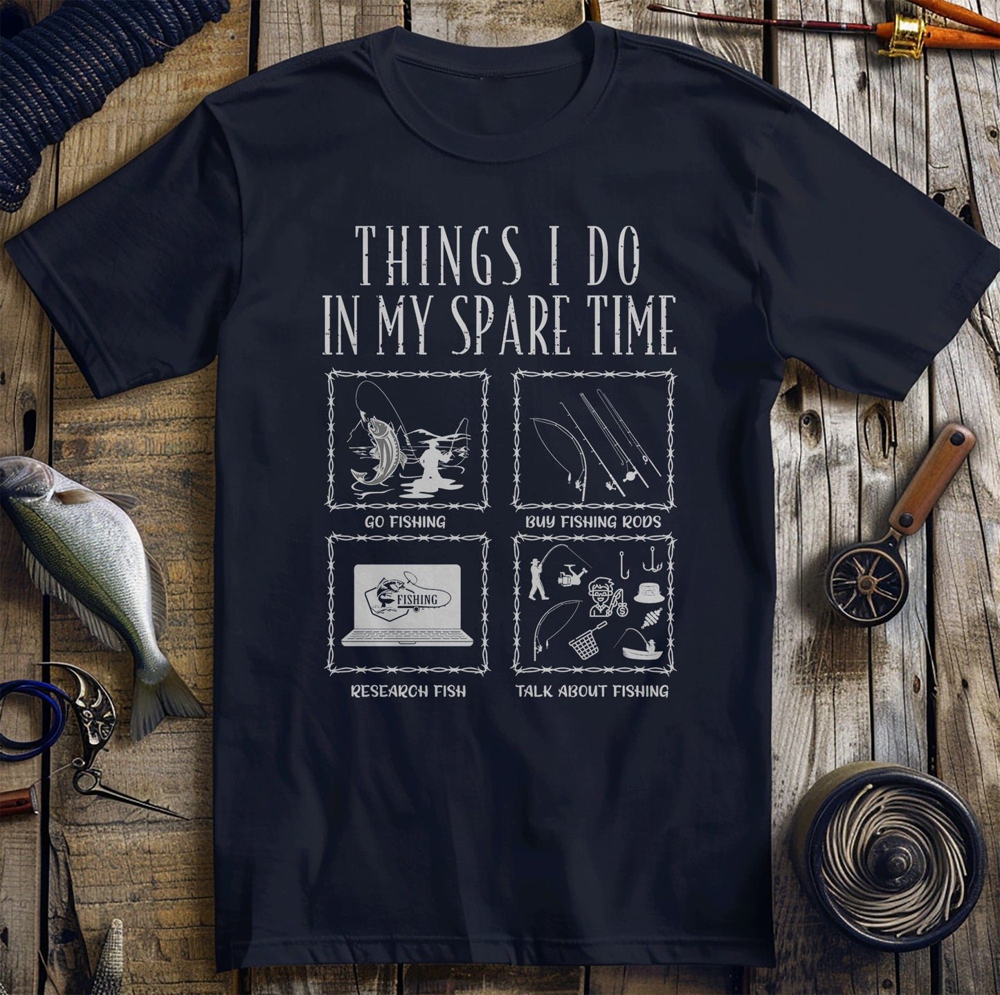 Spare Time Fishing T-Shirt