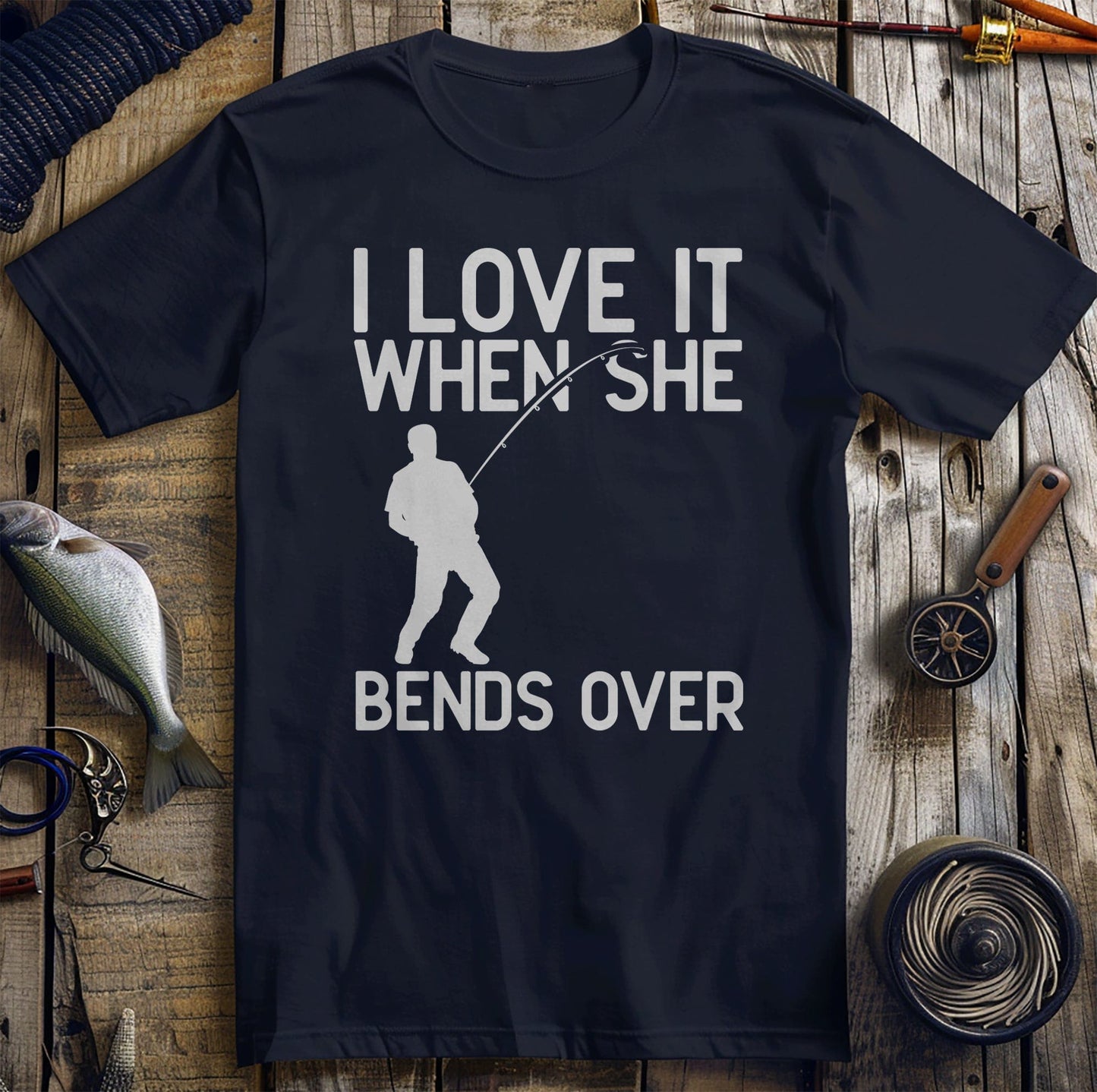 Bend Over Fish 3 T-shirt