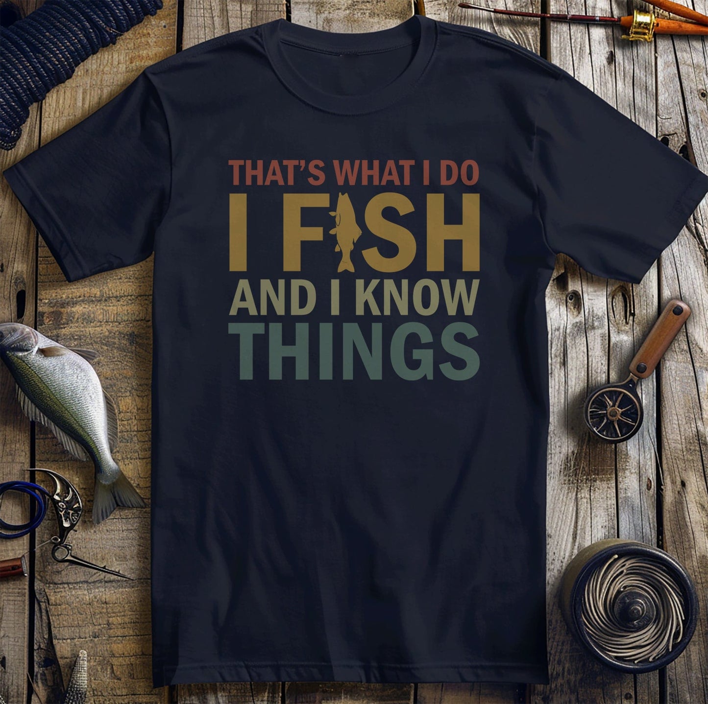 Fish and Know 2 t-shirt