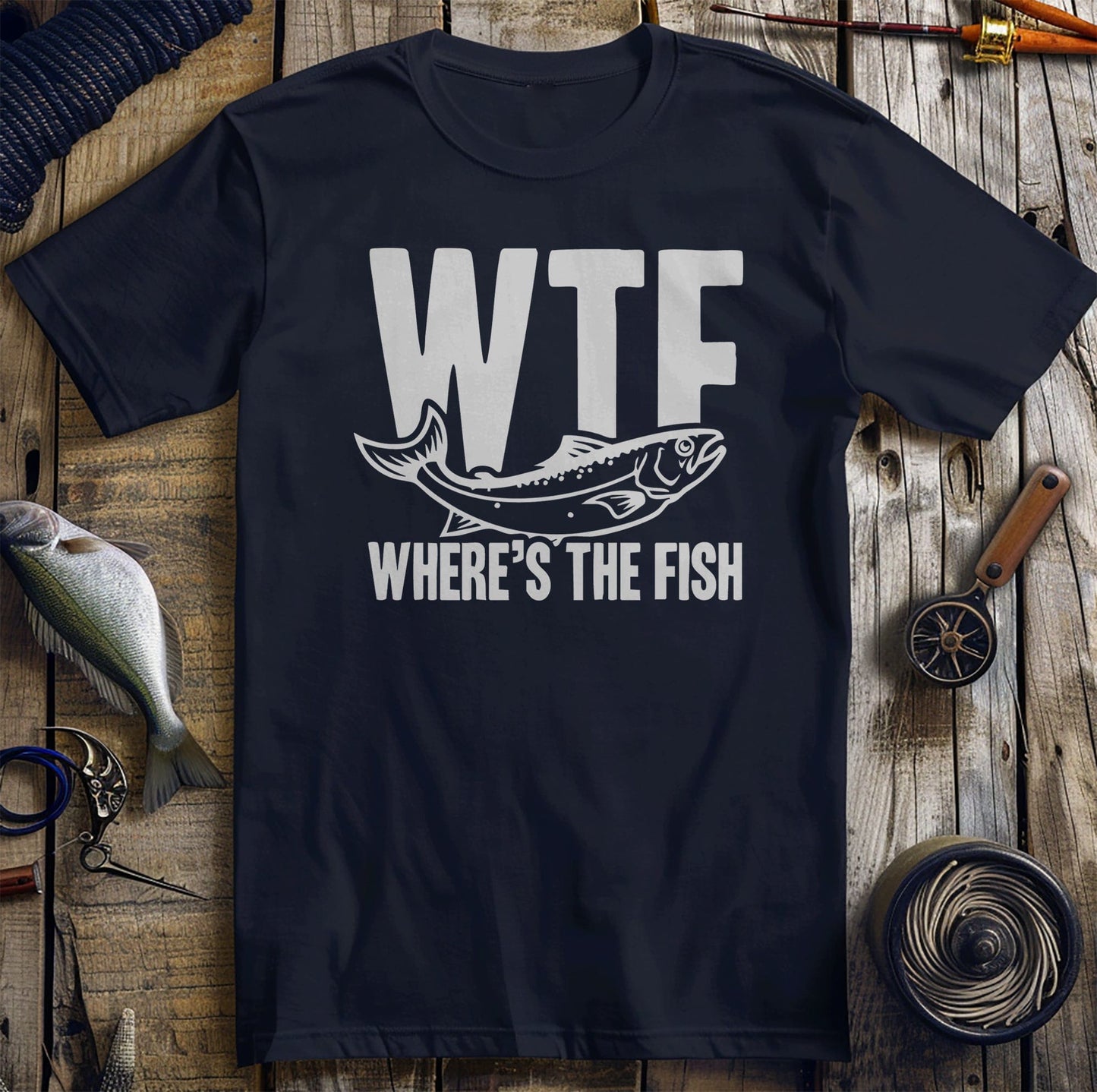 WTF Where‚Äôs the Fish? T-shirt