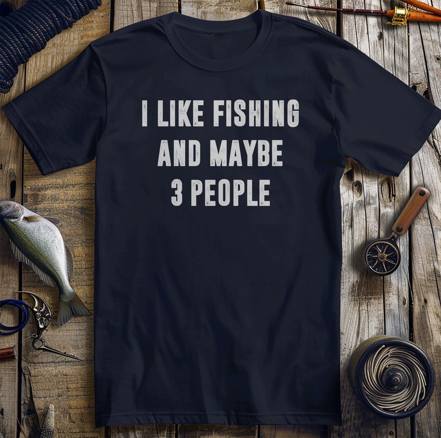 Fishing 3 People 3 T-Shirt