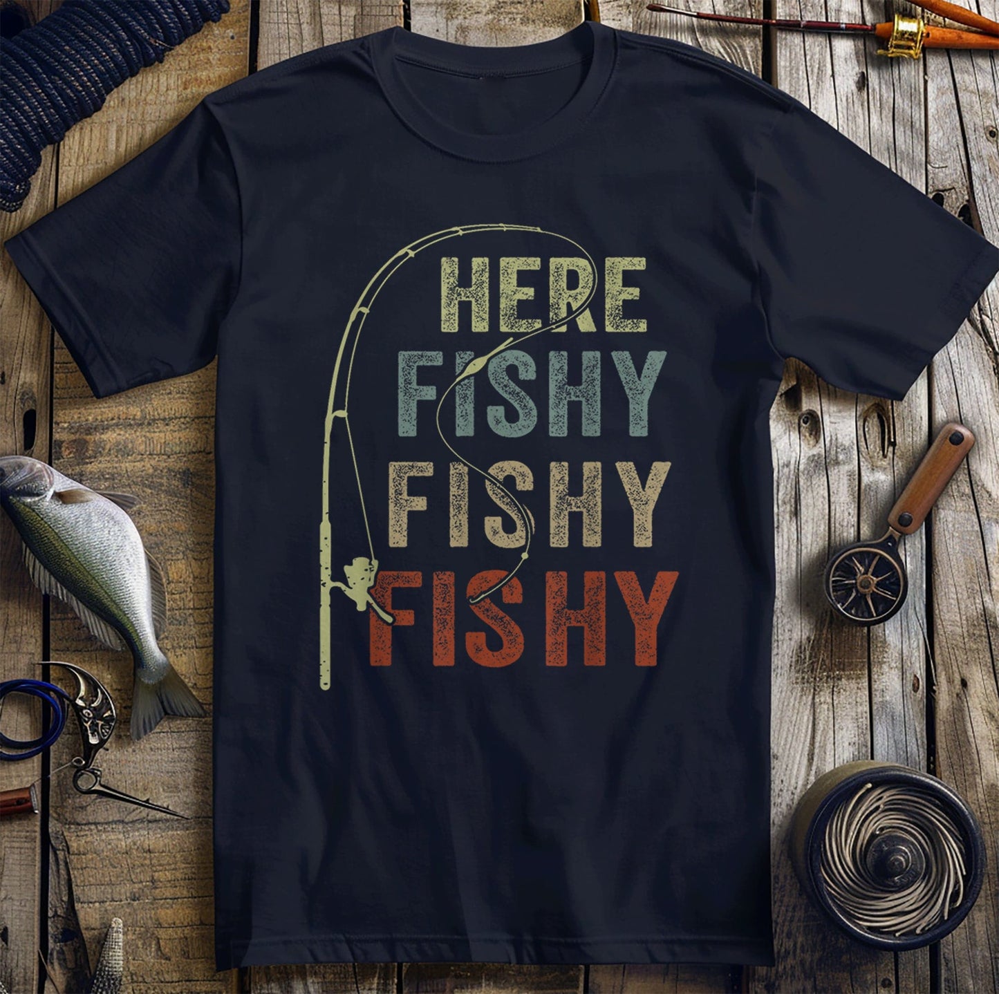 Here Fishy Fishy T-shirt