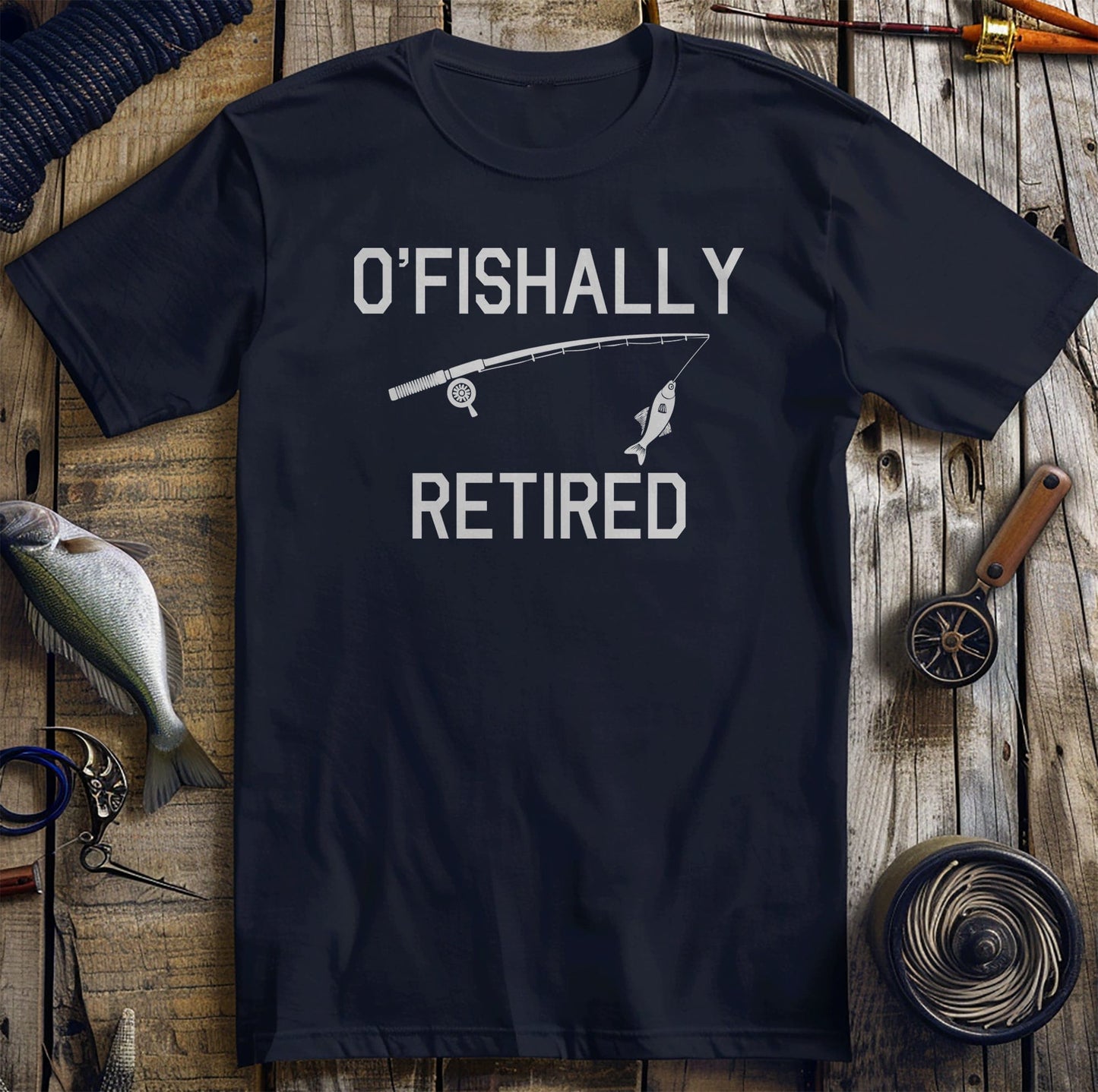 Ofishally Retired 4 t-shirt