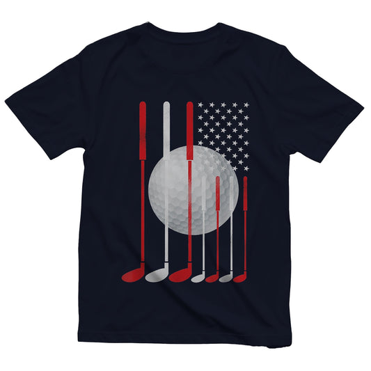 Swinging Freedom American Flag t-shirt