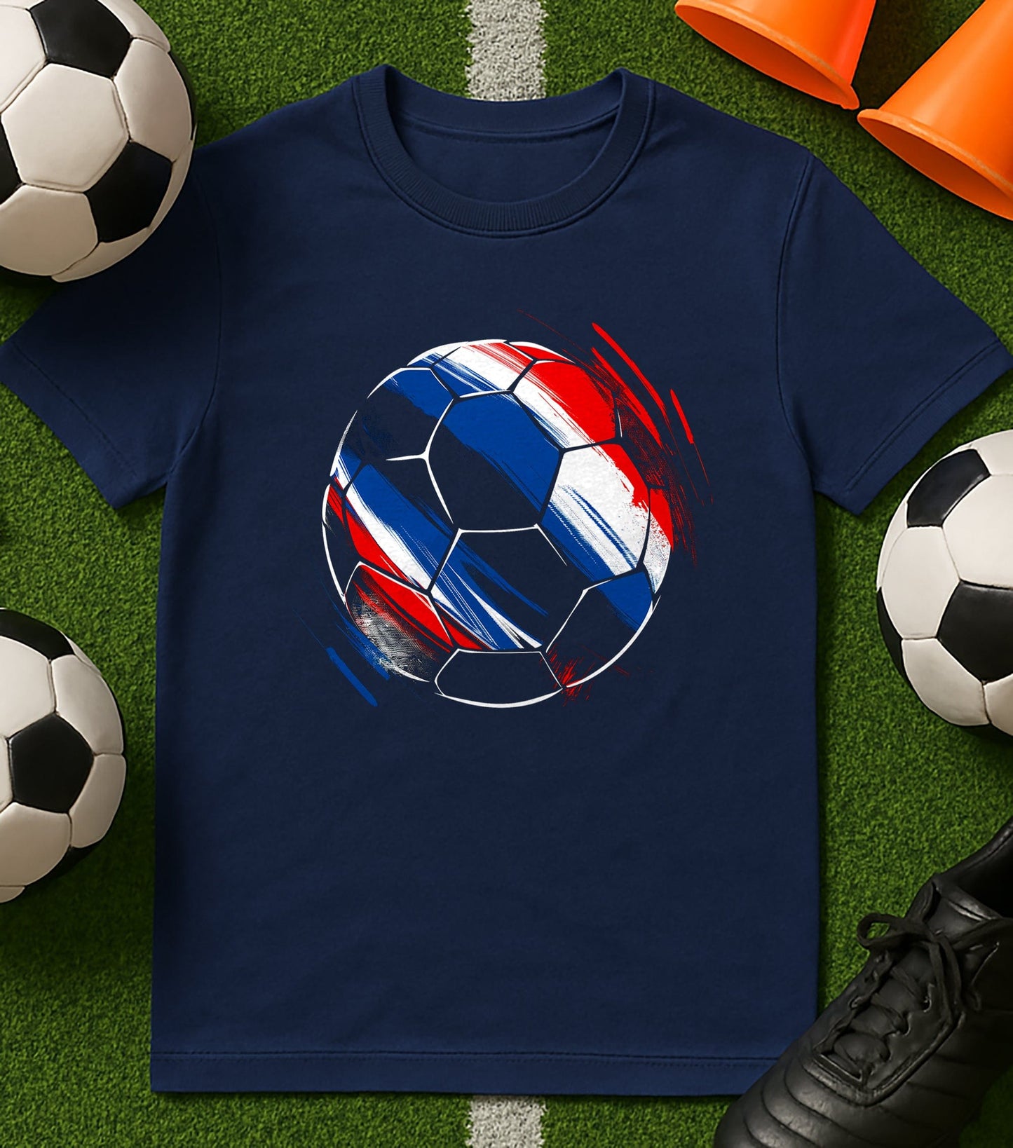 Sketched Football T-Shirt