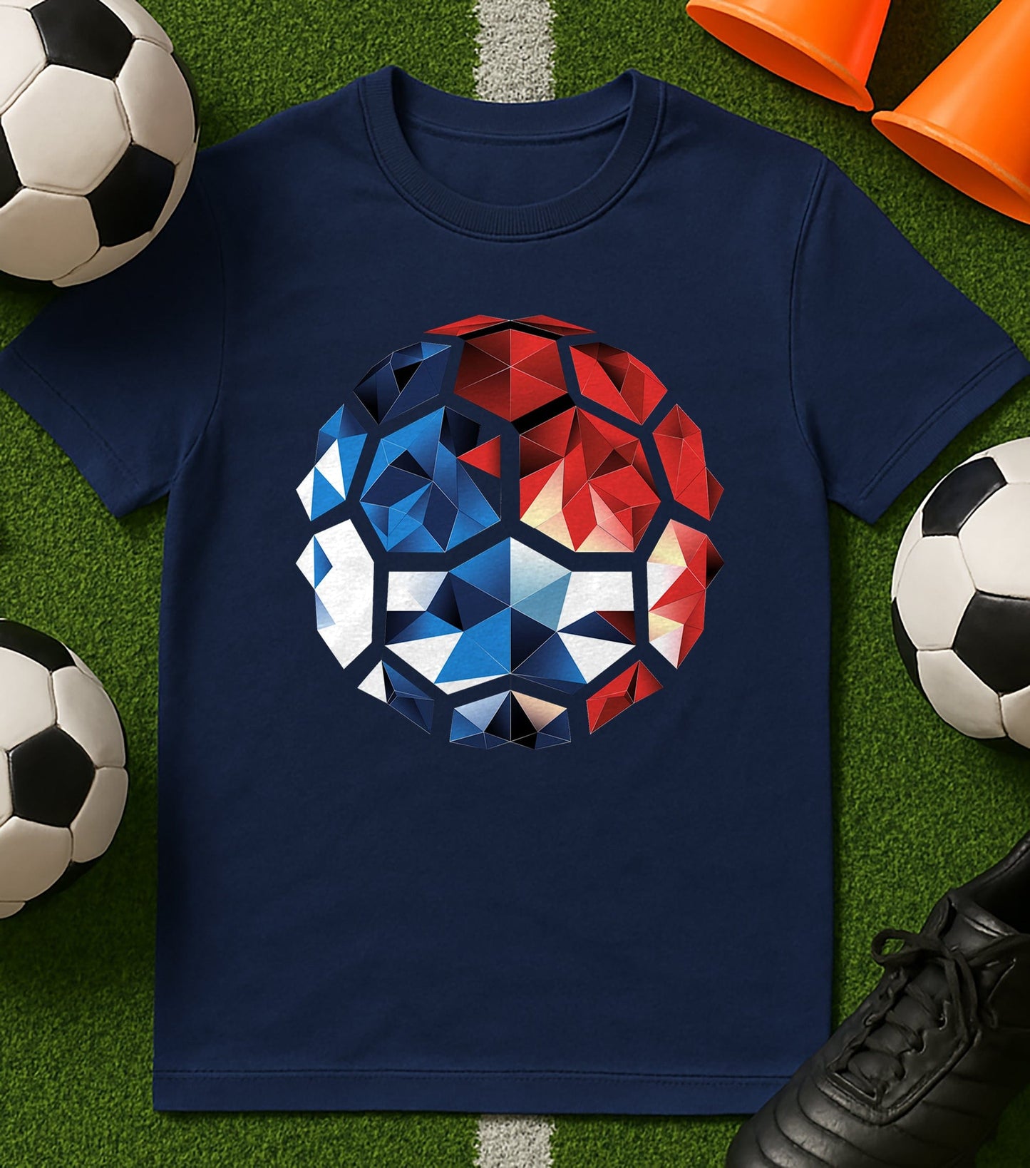 Geometric England T-Shirt