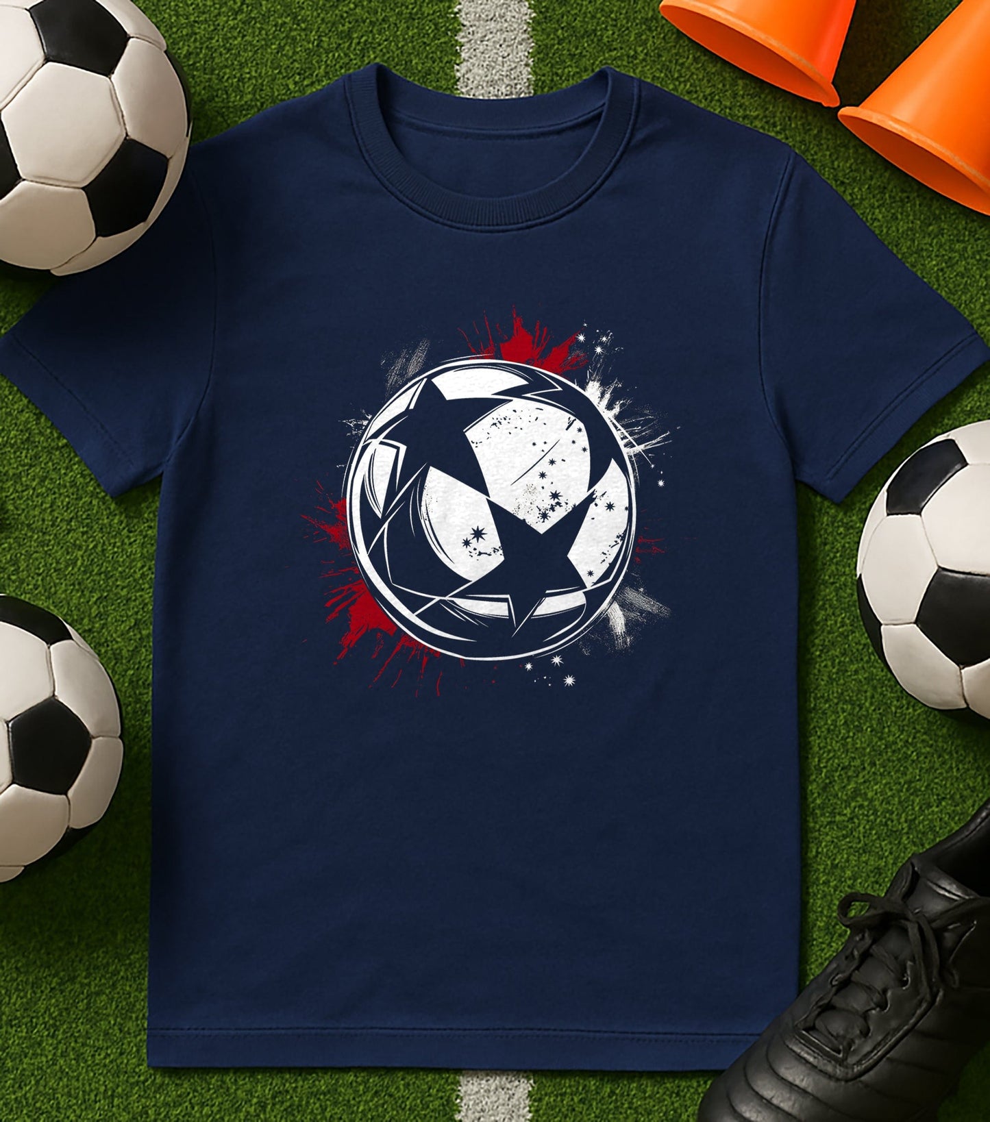 Football Red and T-Shirt