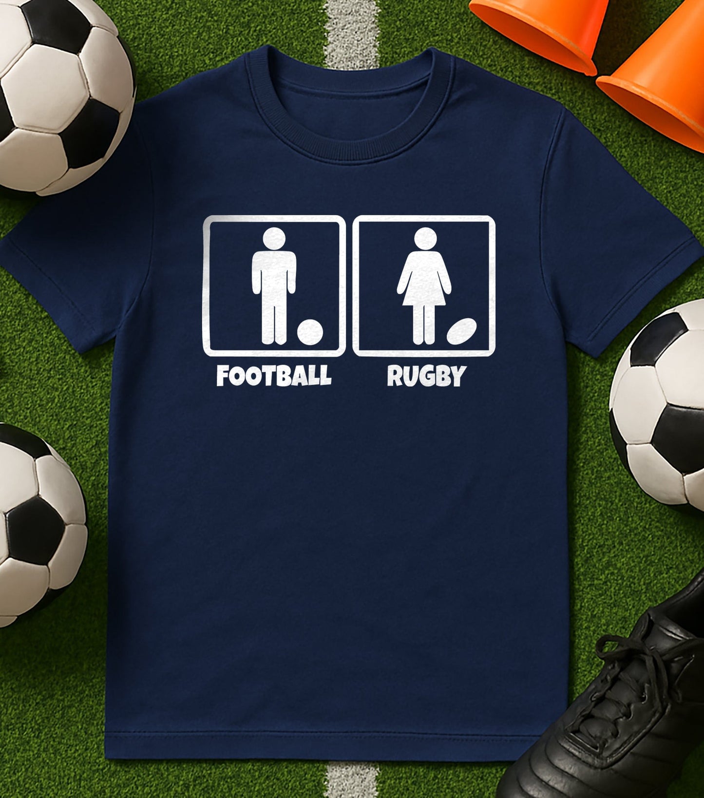Football vs. T-Shirt