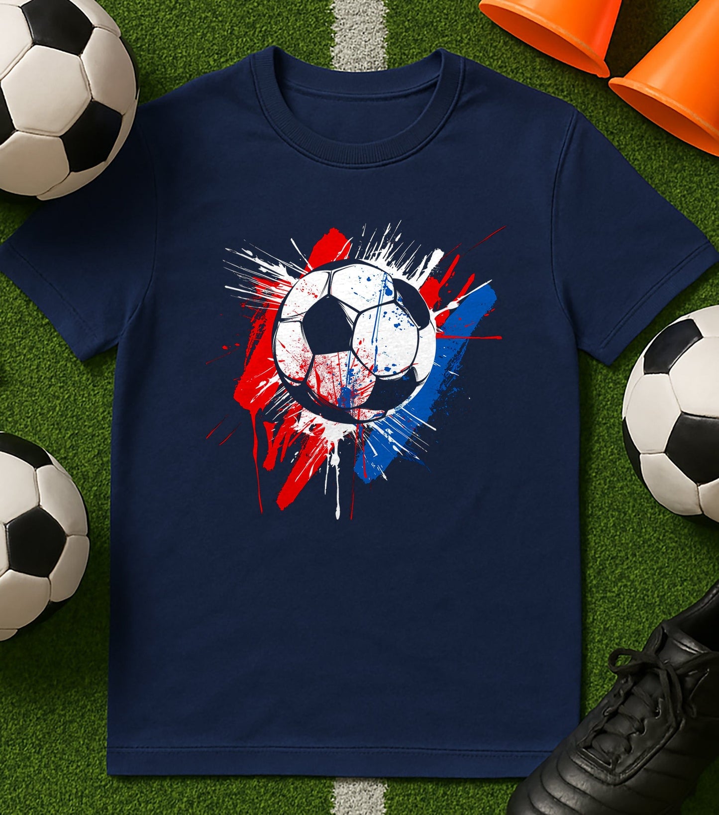 Football-Paint - T-Shirt