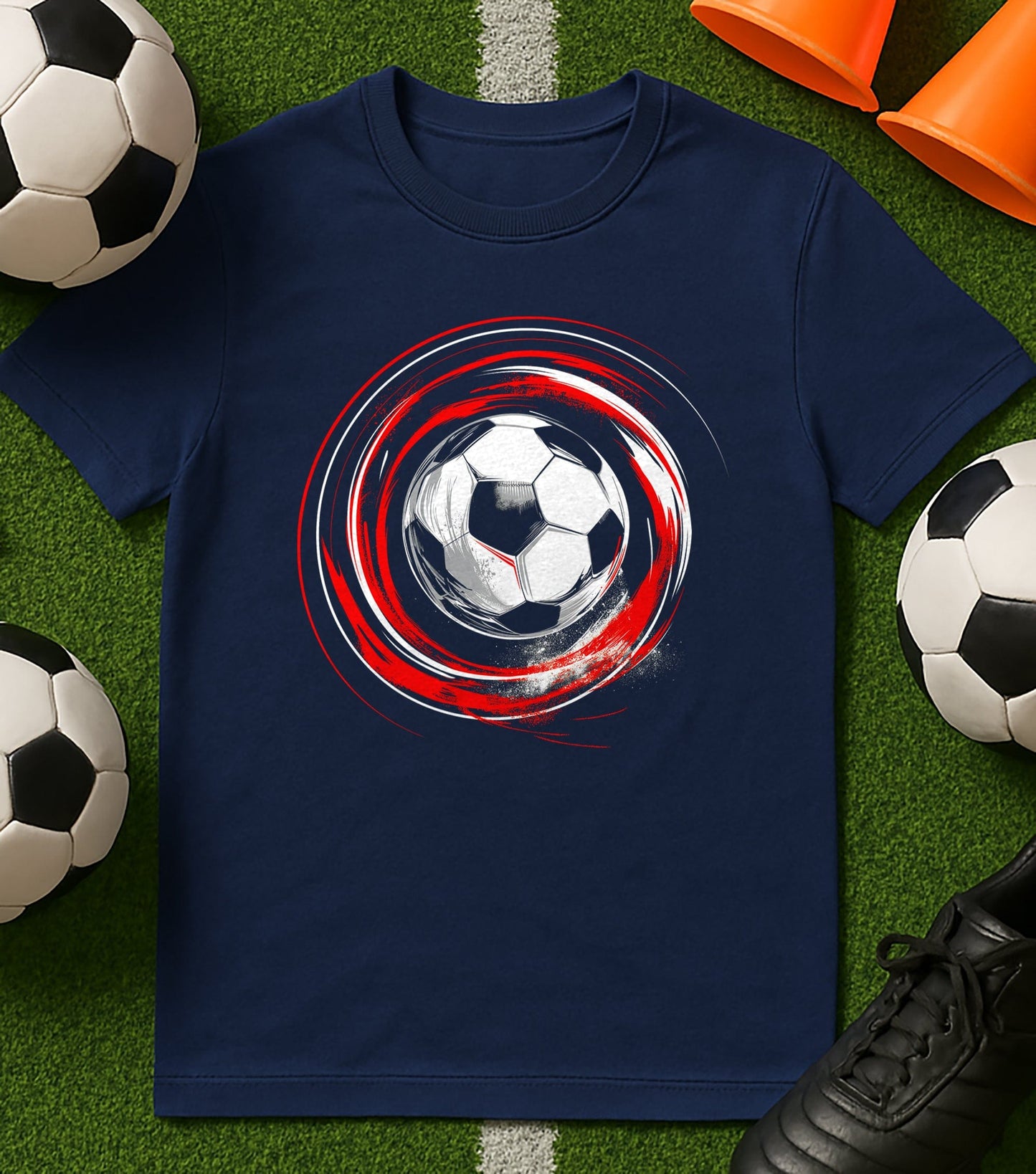 Football Spiral - T-Shirt