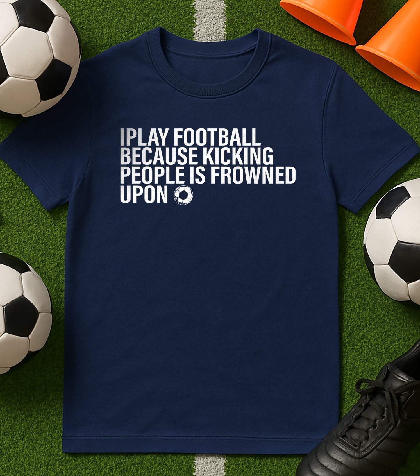 Kicking People T-Shirt