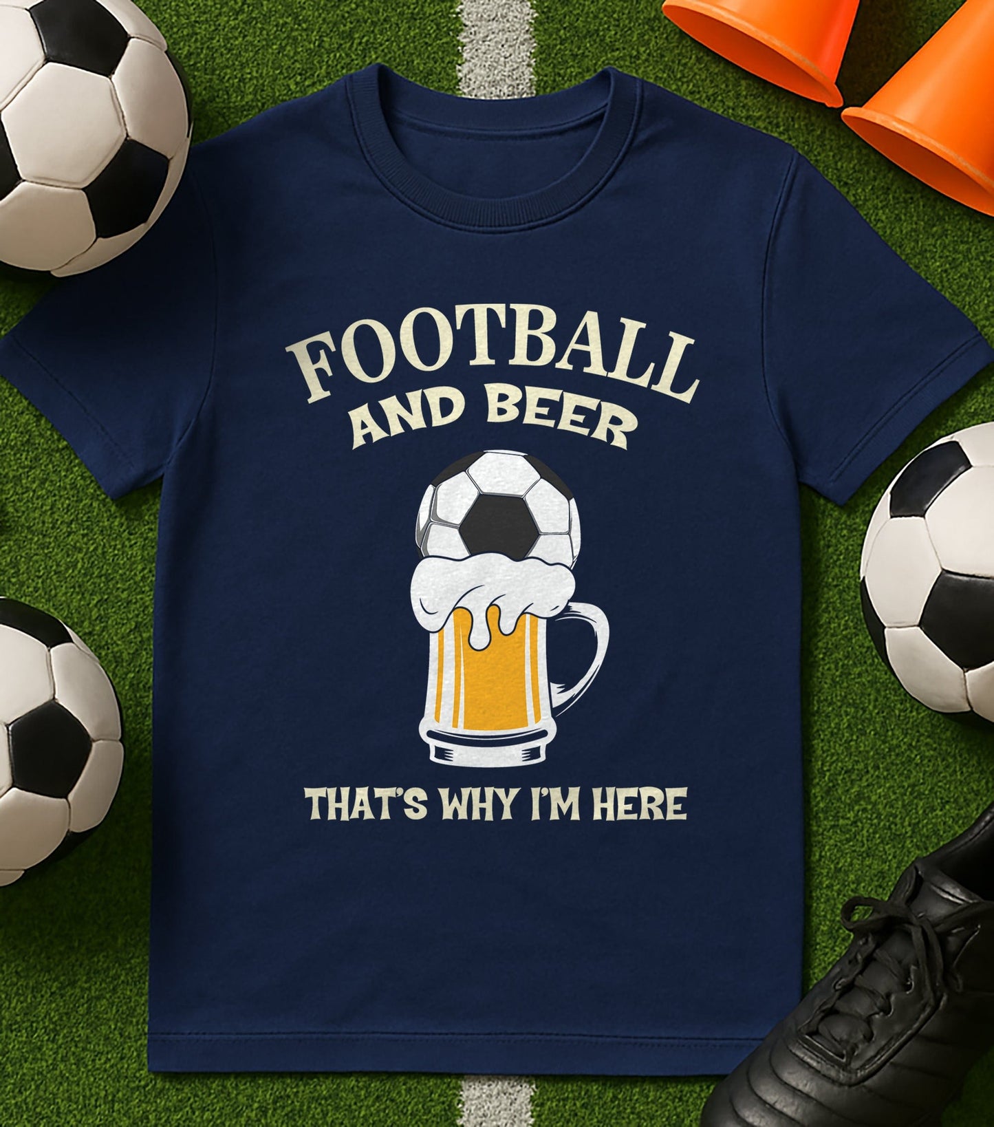 Football and Beer T-Shirt