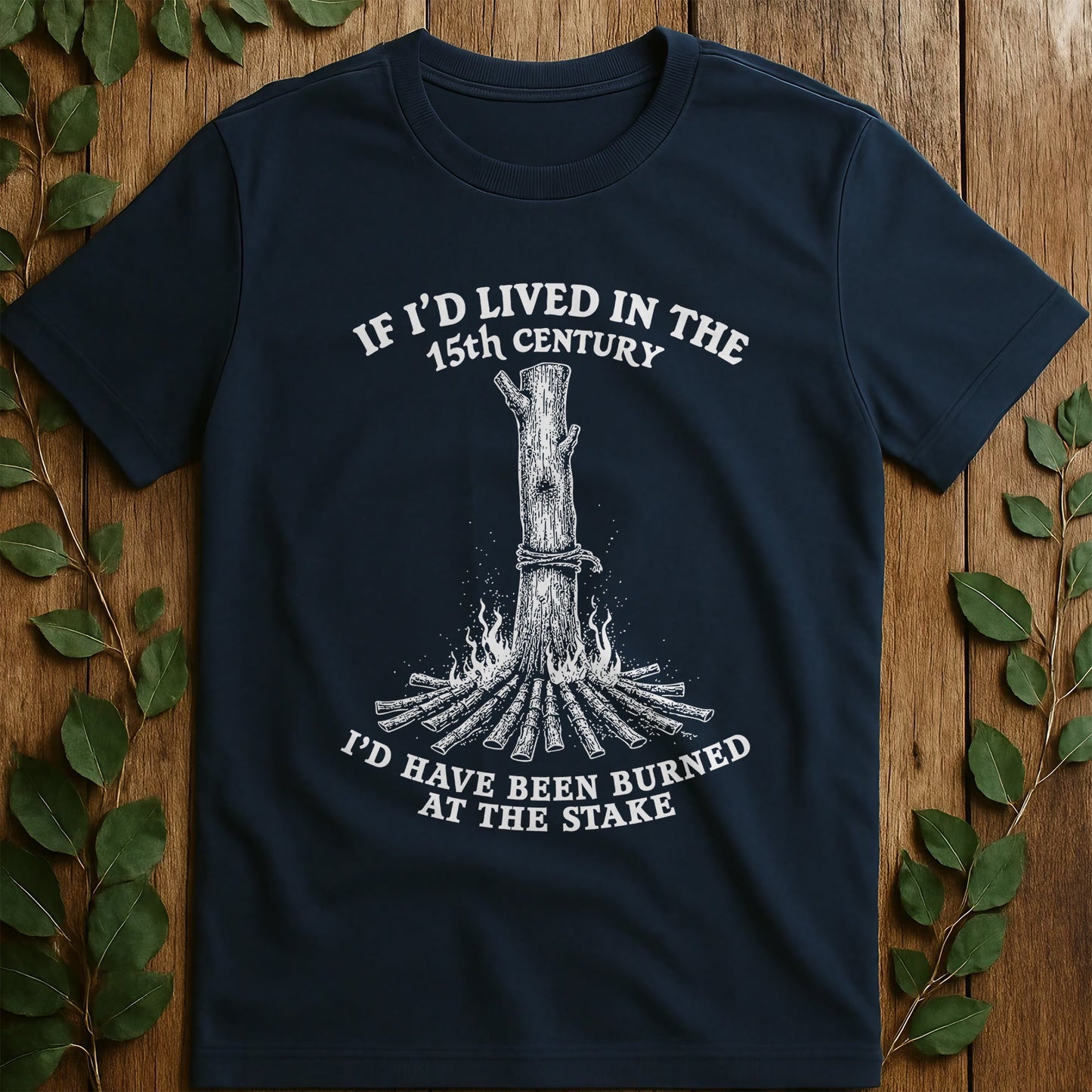 Burned At The T-Shirt