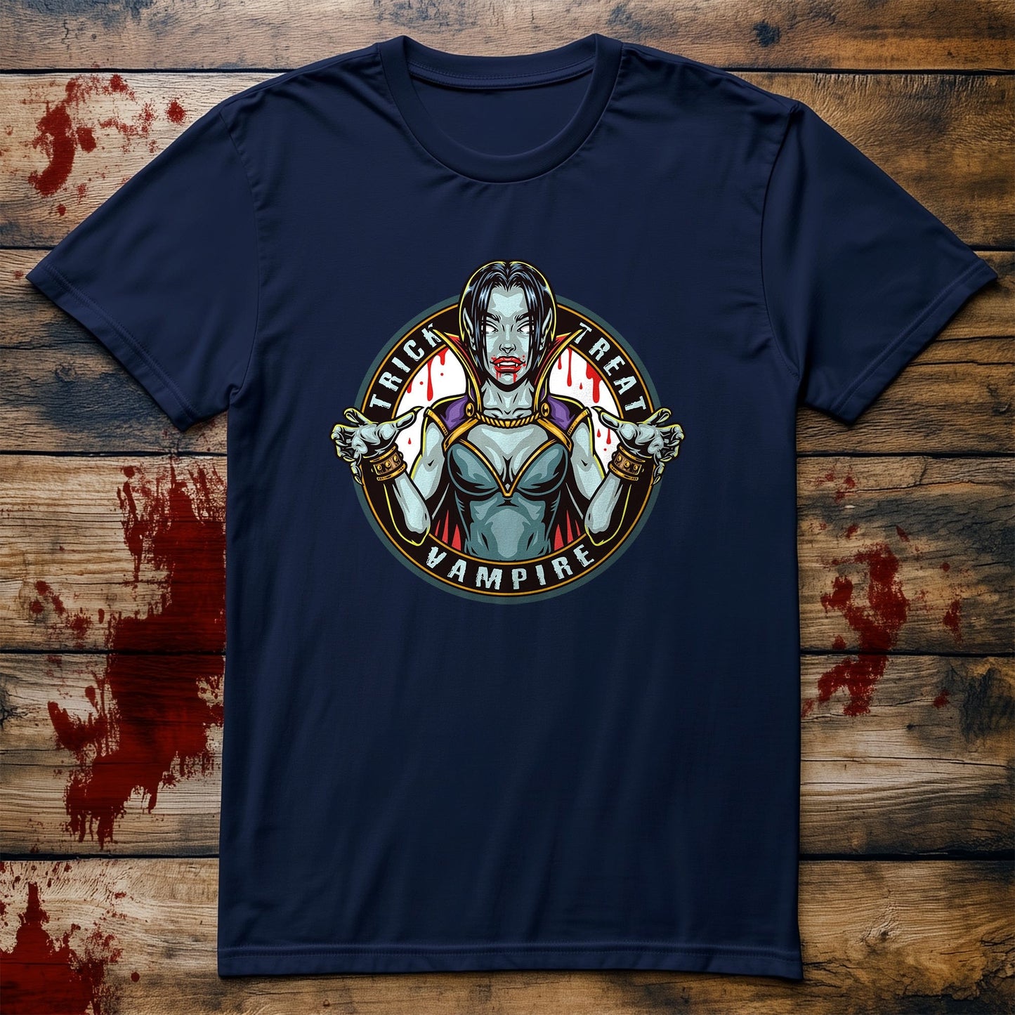 Trick Treat Vampire T-Shirt - Slice