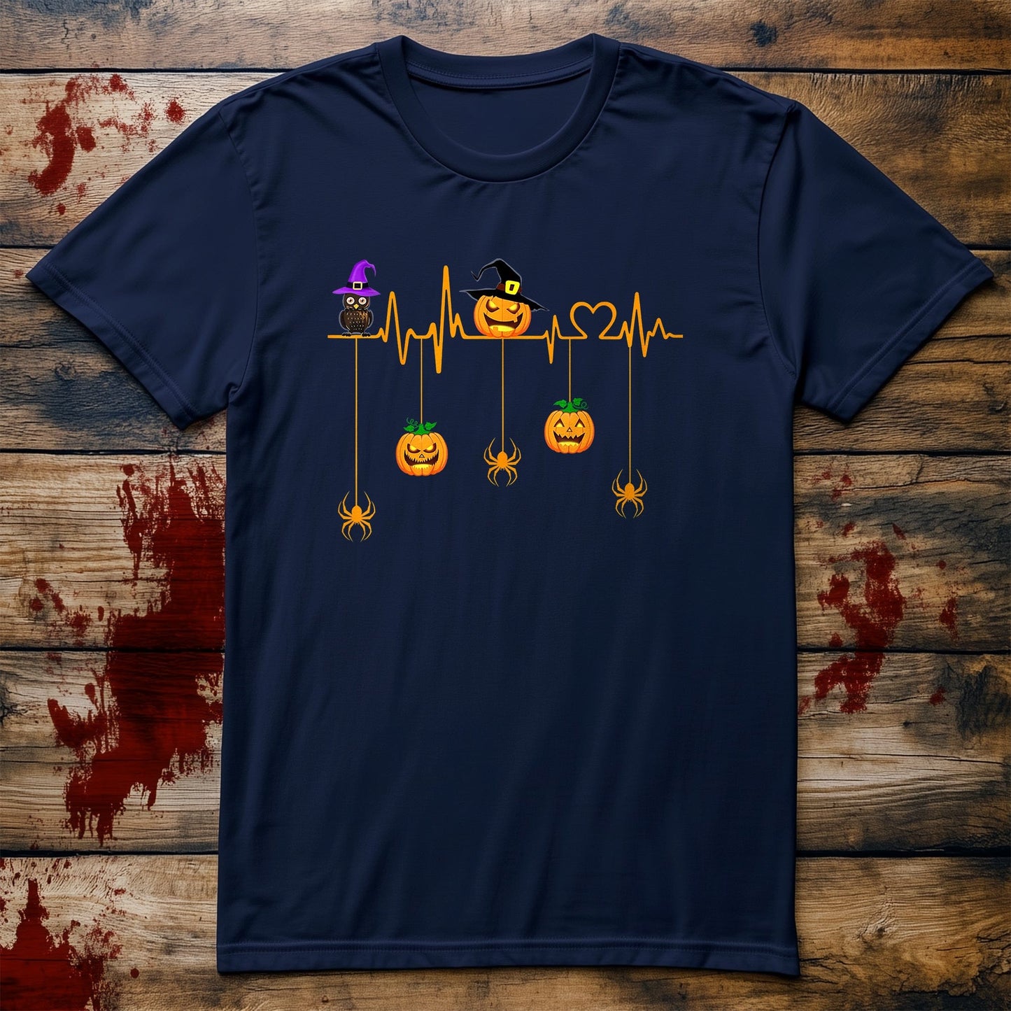 Pumpkin Heartbeat T-Shirt -