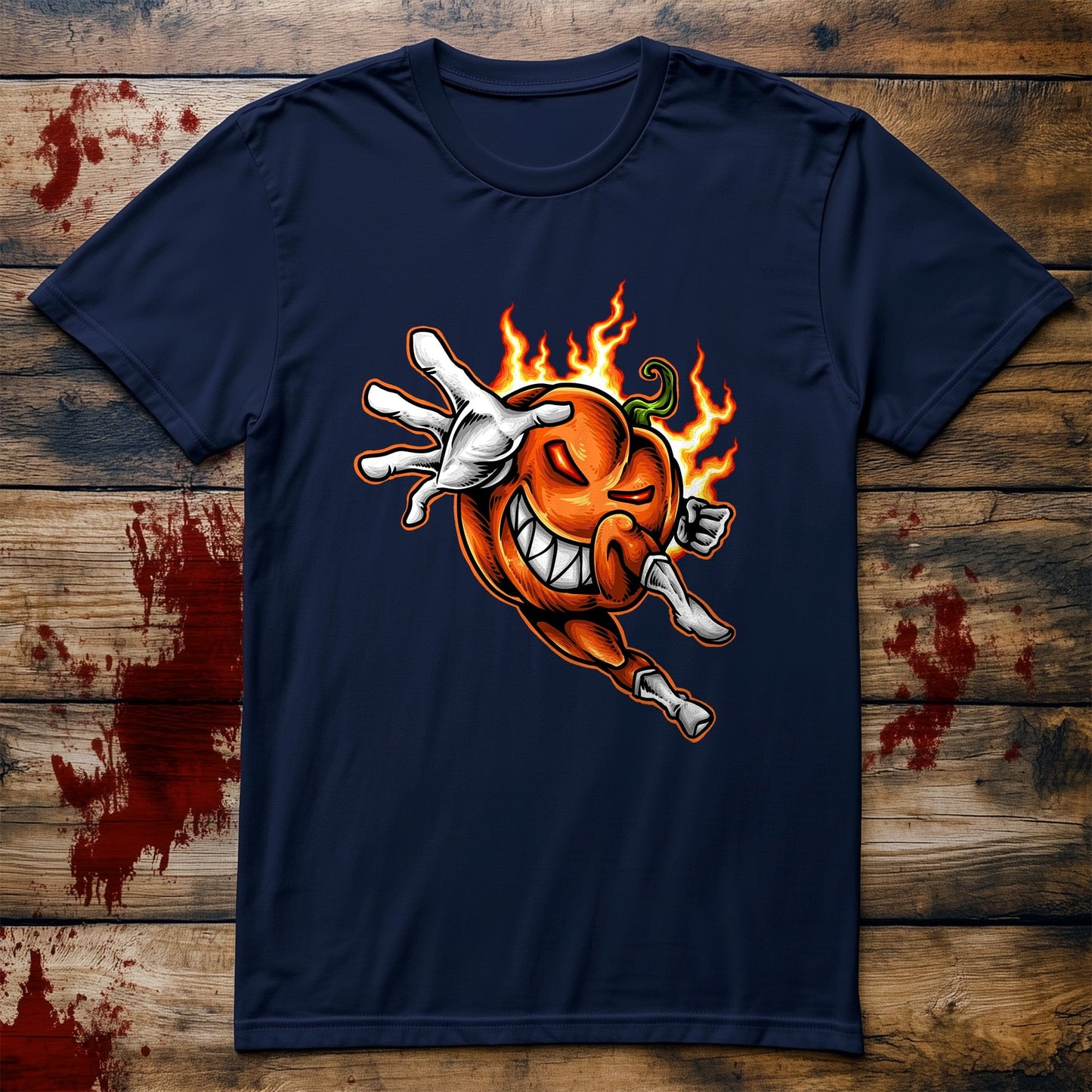 PumpkinHero T-shirt - Fiery Fun &