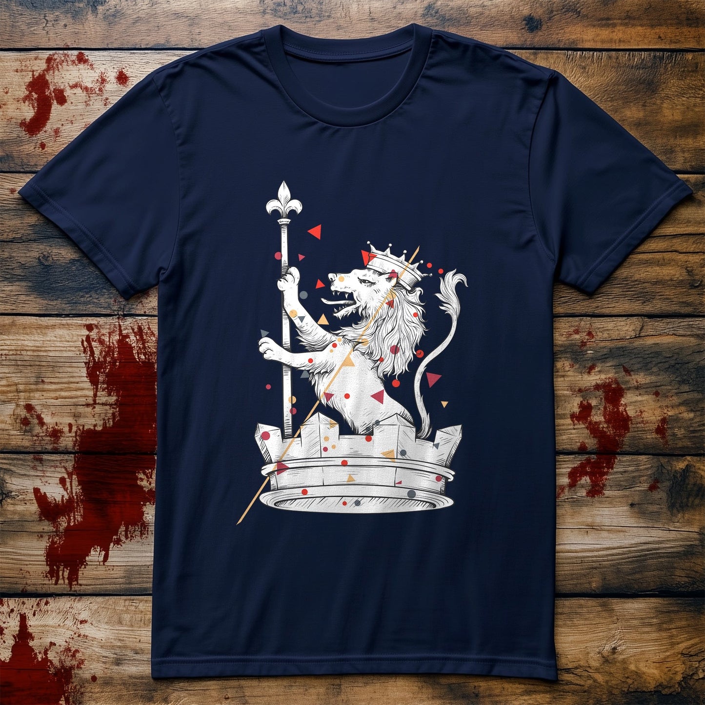 Abstract Lion T-shirt