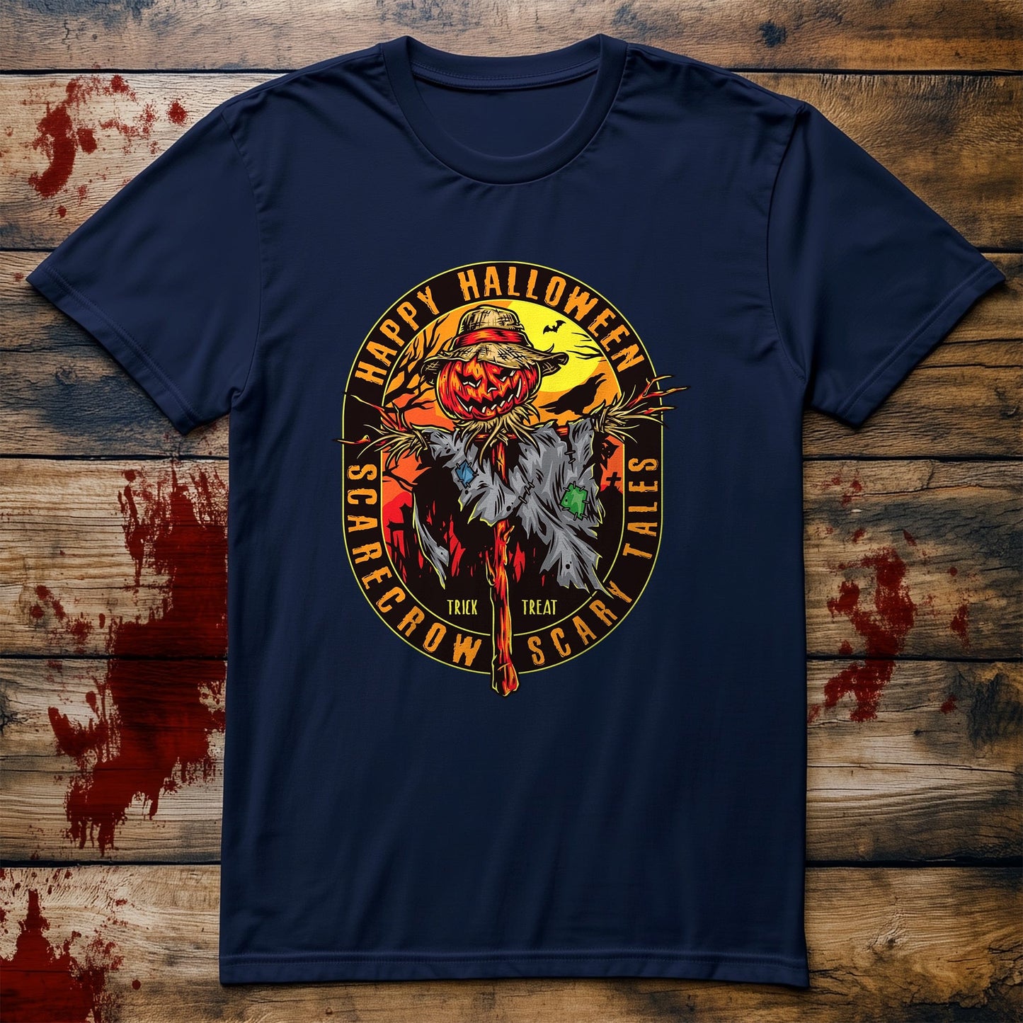 Burning Scarecrow T-Shirt - Embrace