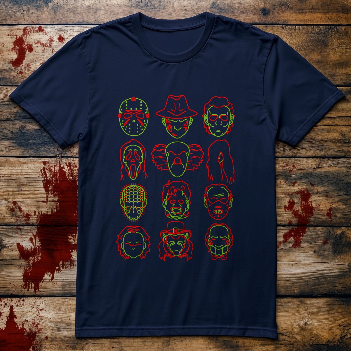 Halloween Horror Heads T-Shirt